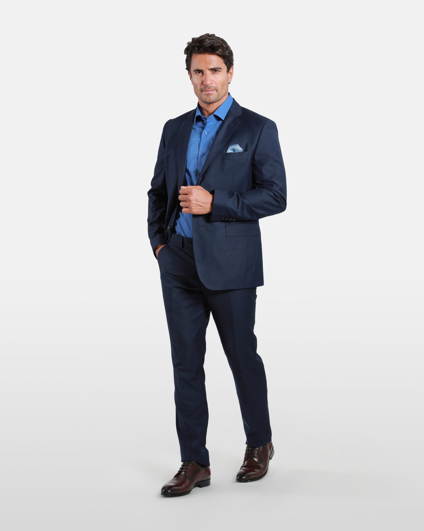 Plain Long Sleeve Cotton Shirt