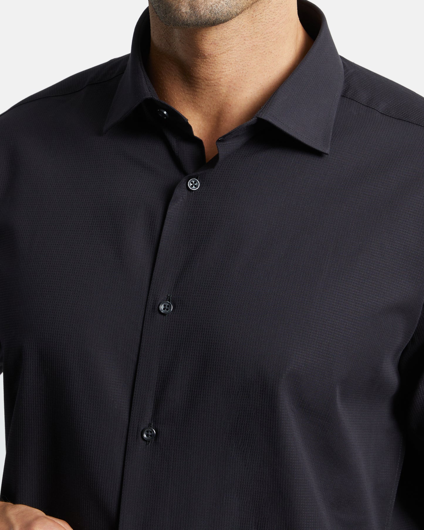 Solid Tone Regulart Fit Shirt