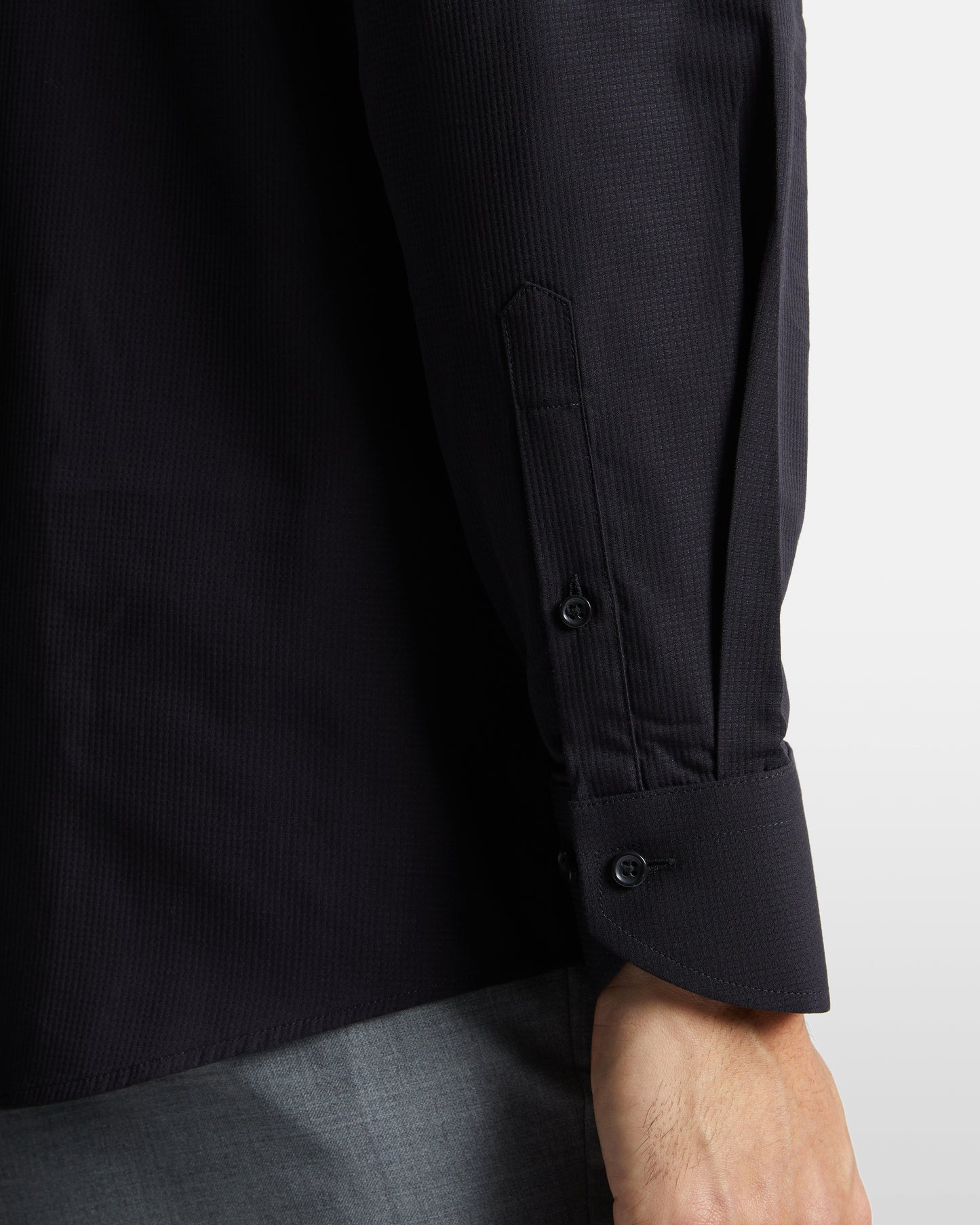 Solid Tone Regulart Fit Shirt