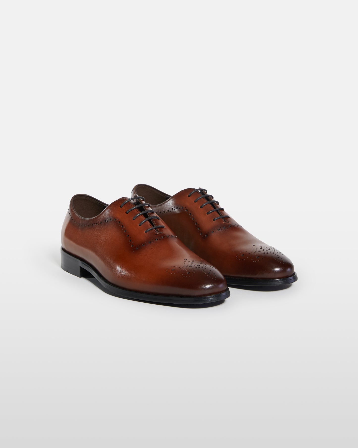 Brogue Accented Formal Shoes