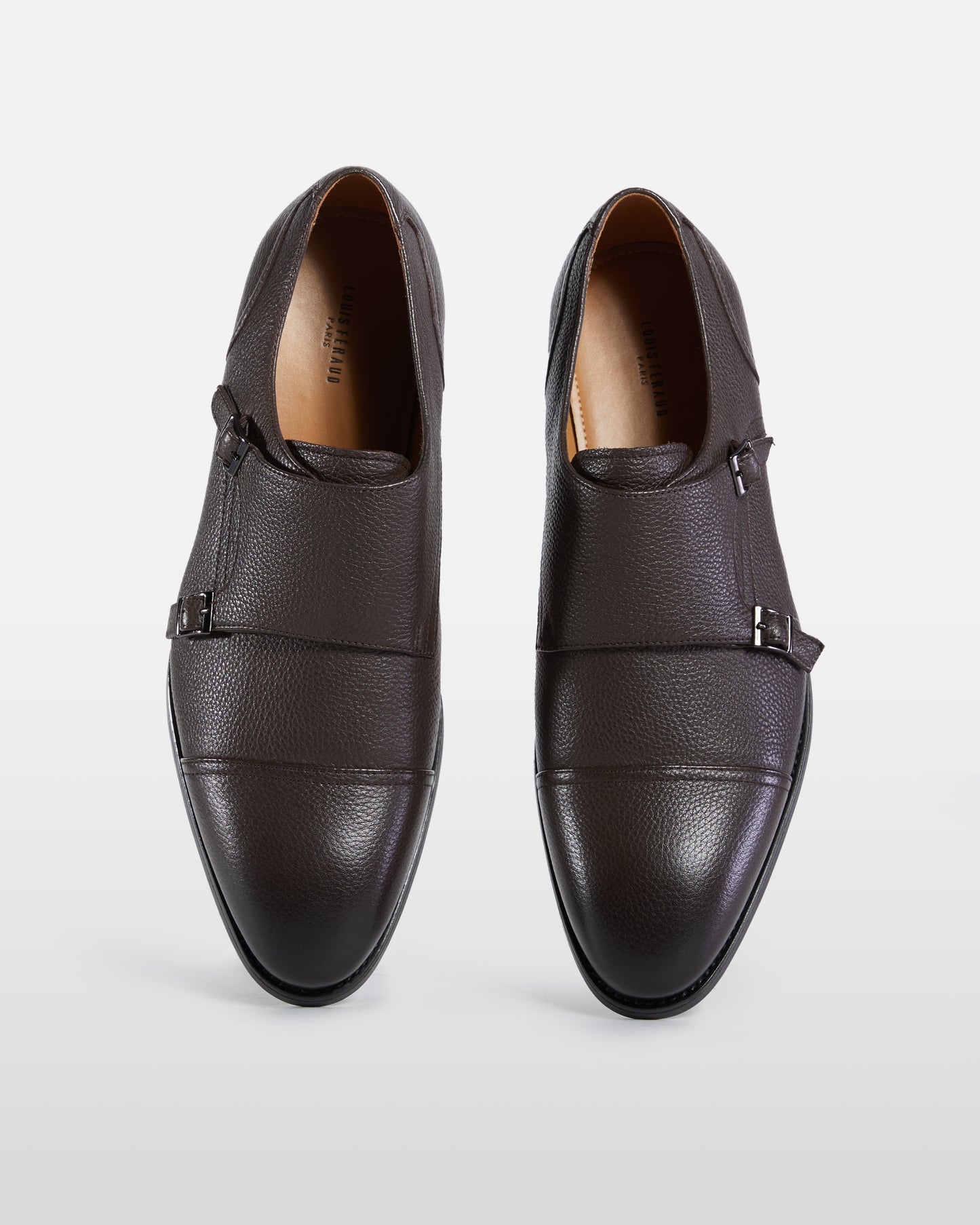 Monochrome Monk Formal Shoes