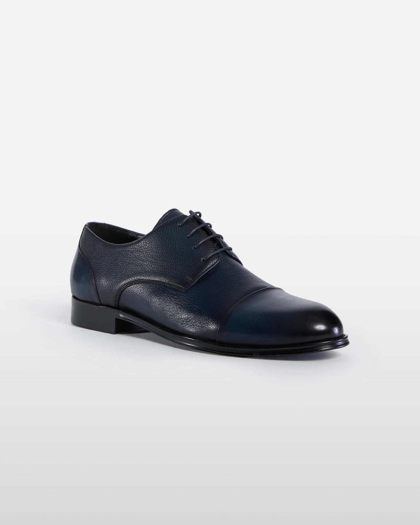 Monochrome Lace Up Formal Shoes