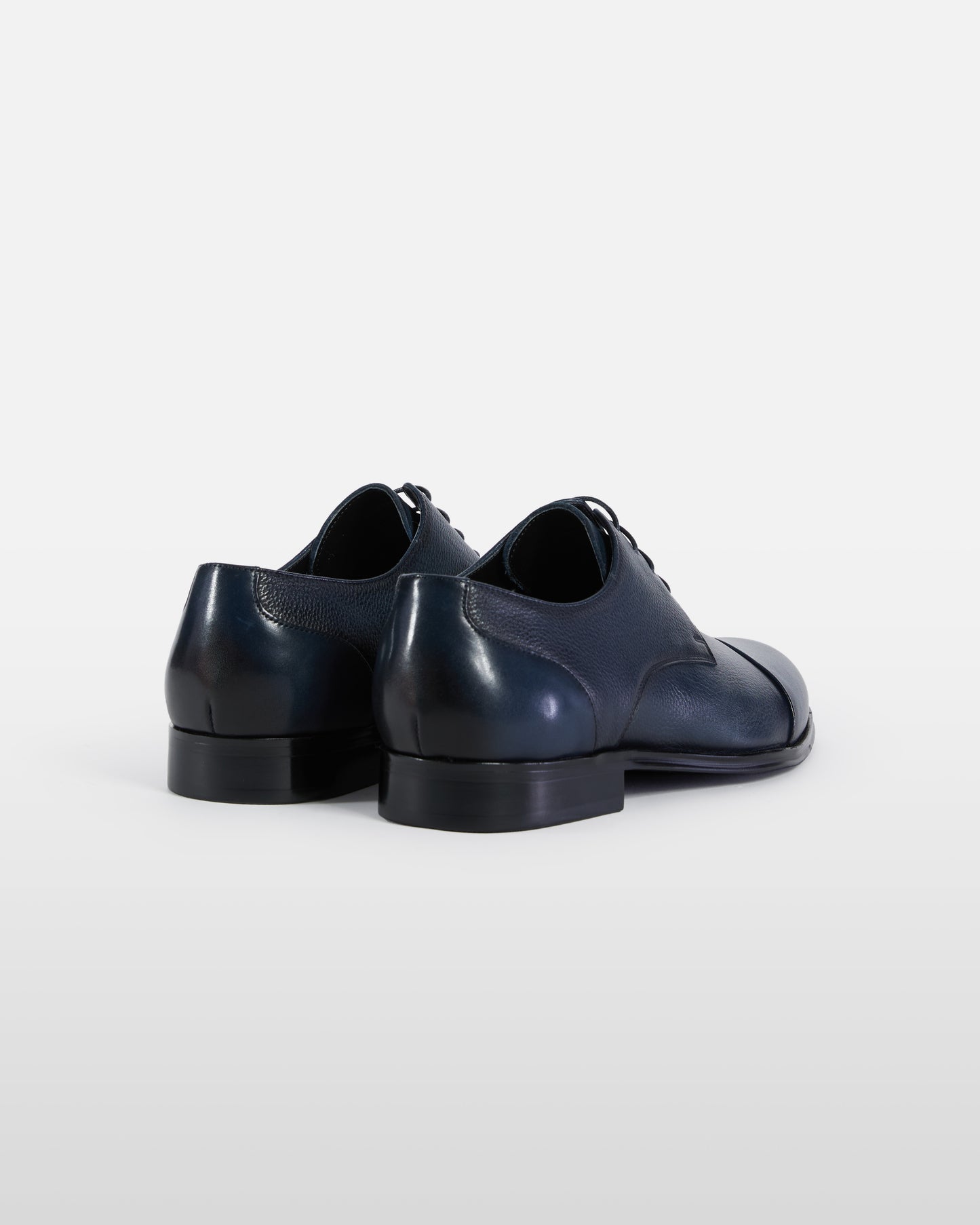 Monochrome Lace Up Formal Shoes