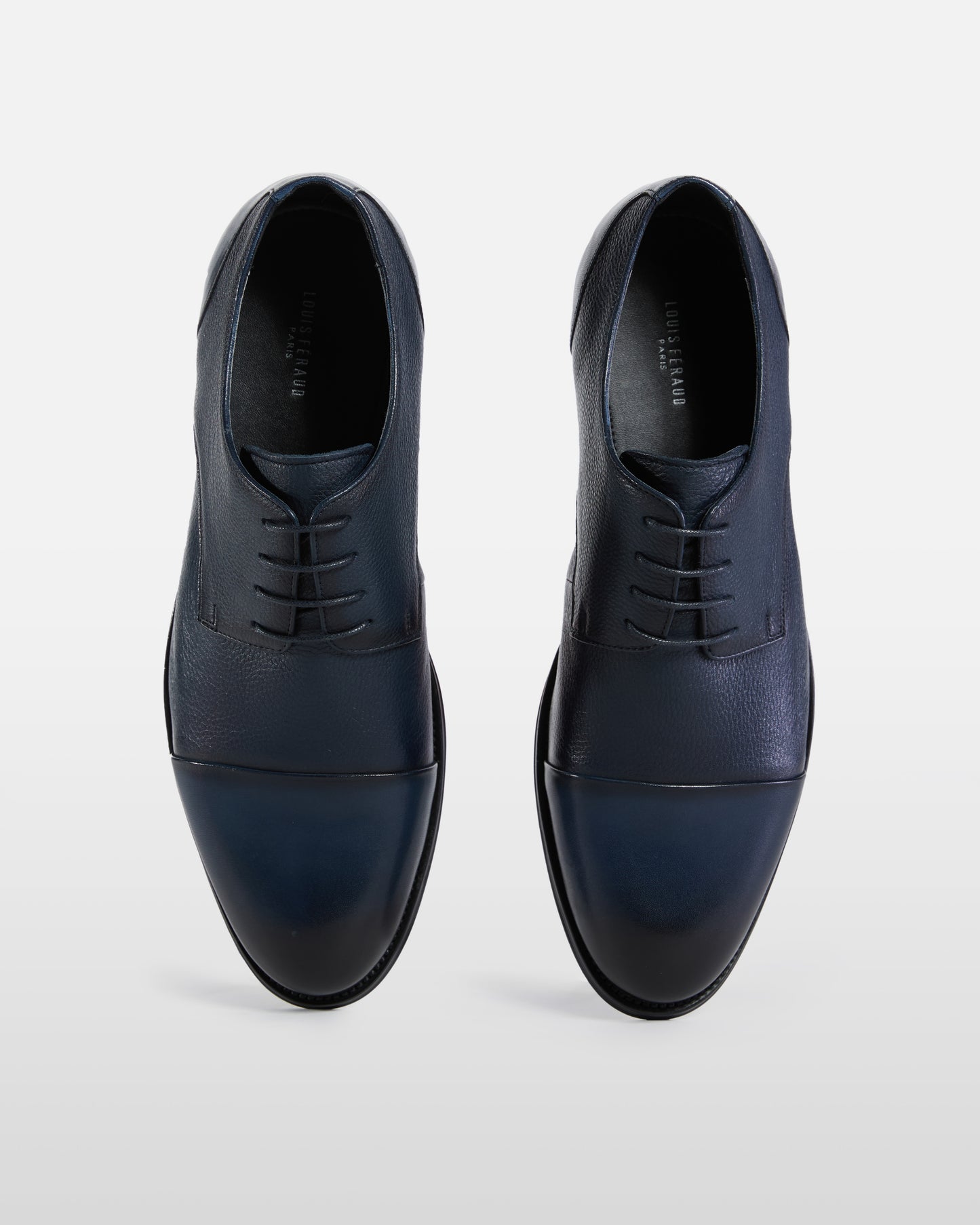 Monochrome Lace Up Formal Shoes
