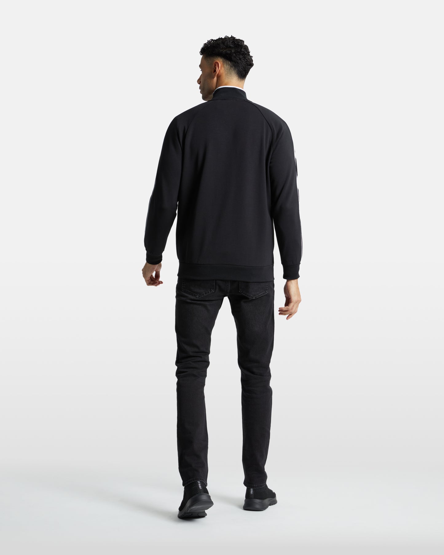 Contrast Piped Tracksuit Jacket