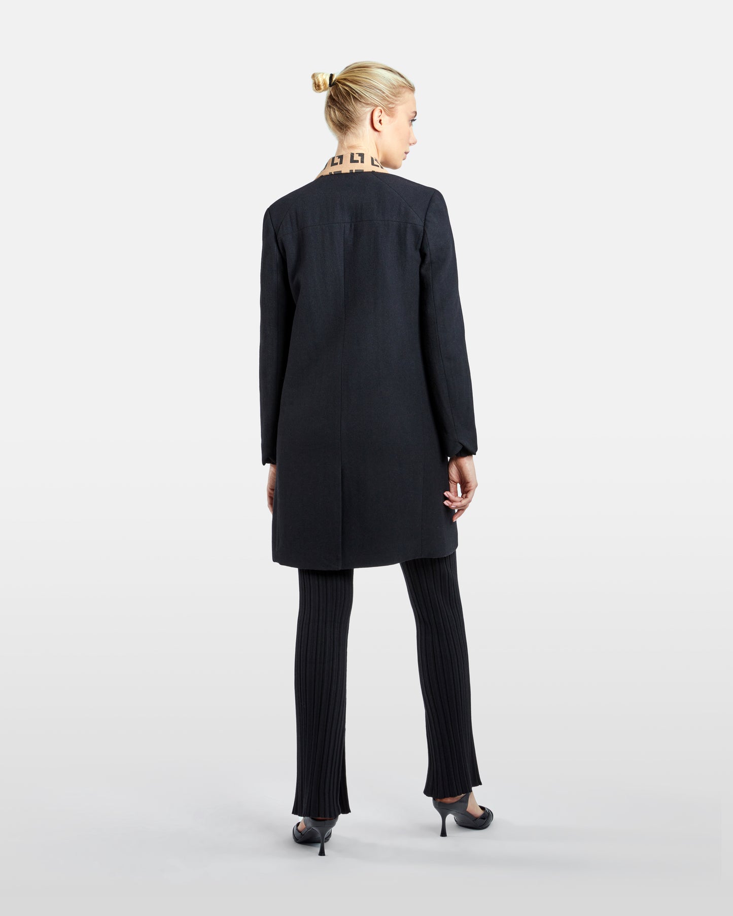 Patterned Inner Coat