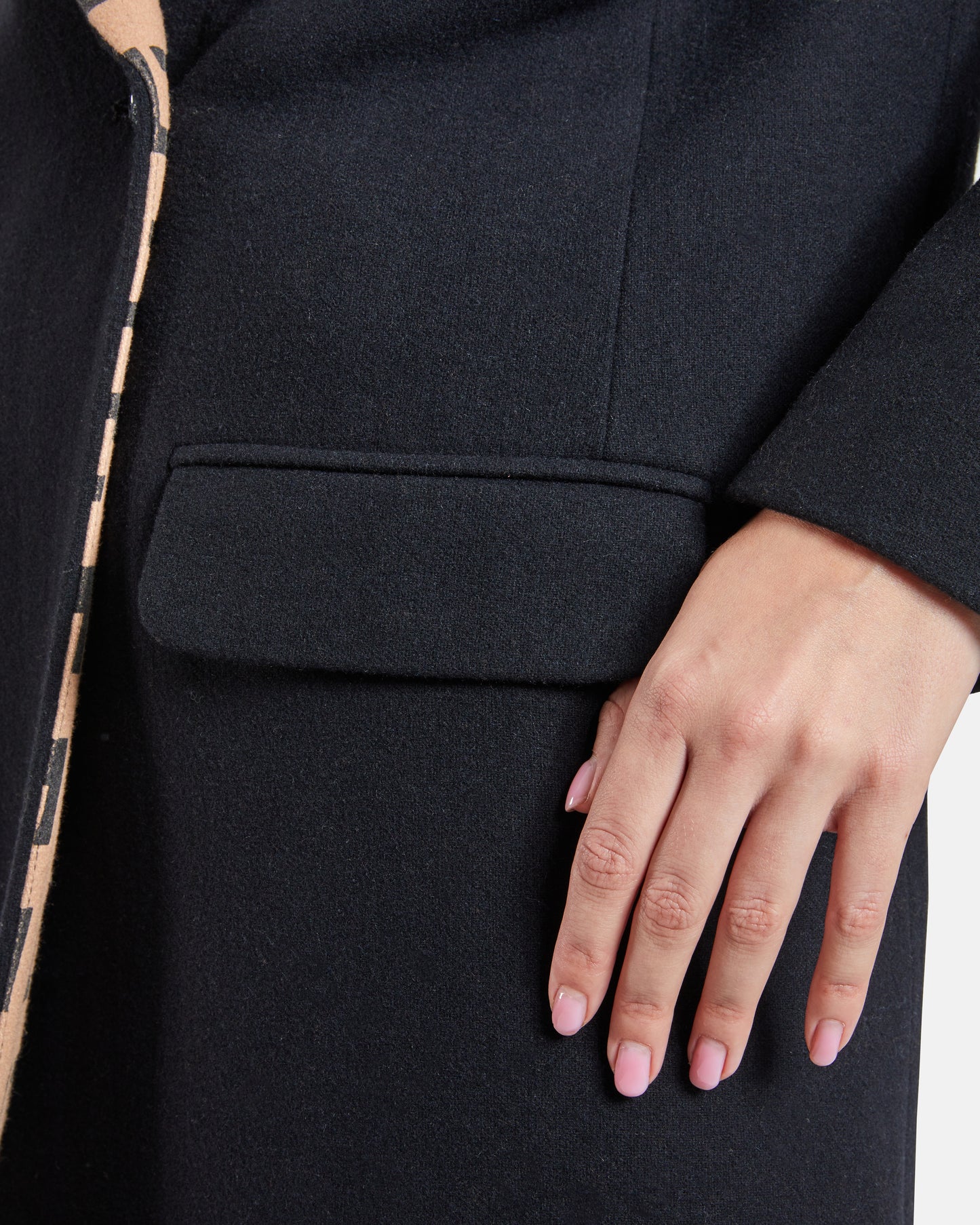 Patterned Inner Coat