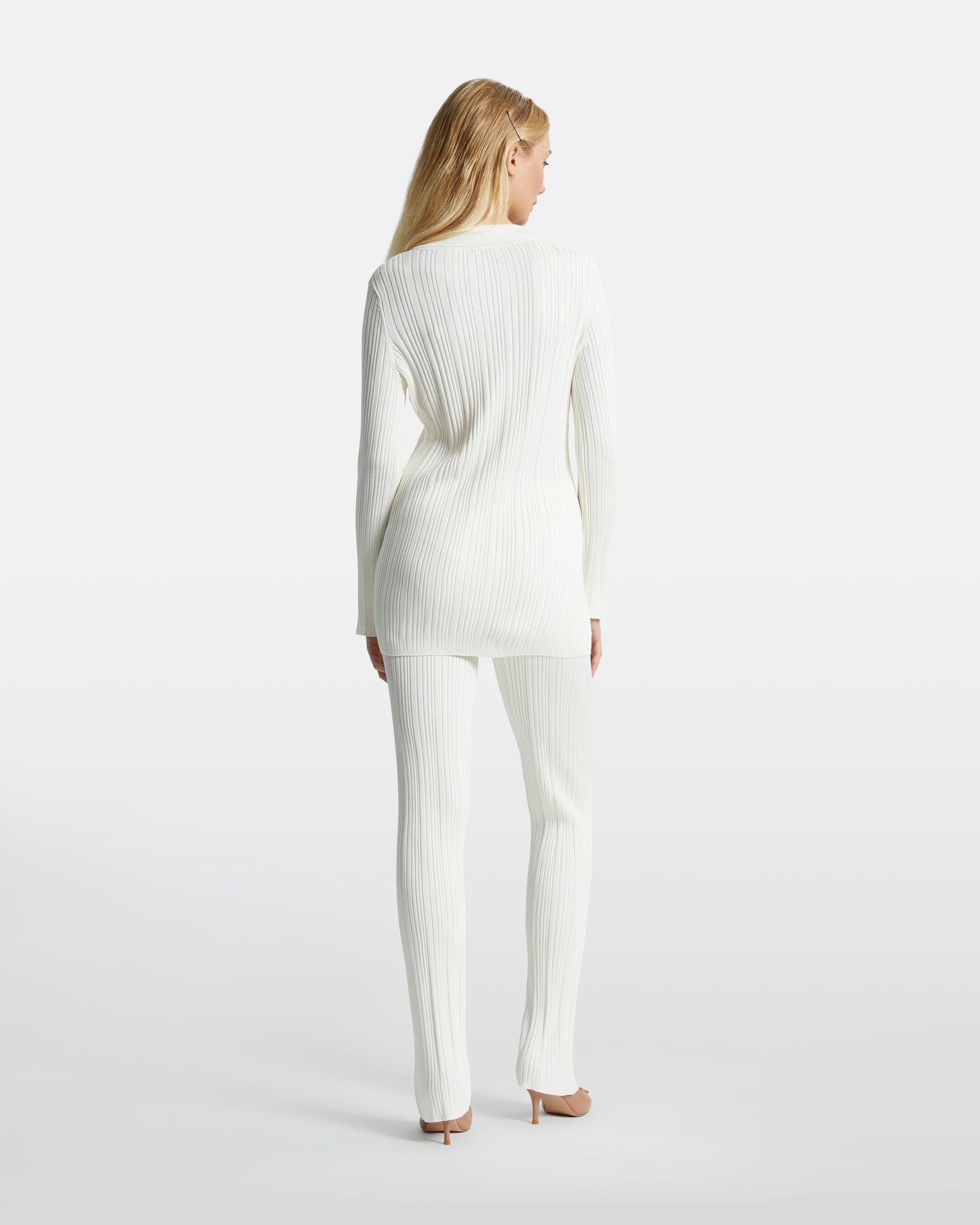 Knitted Buttoned Cardigan