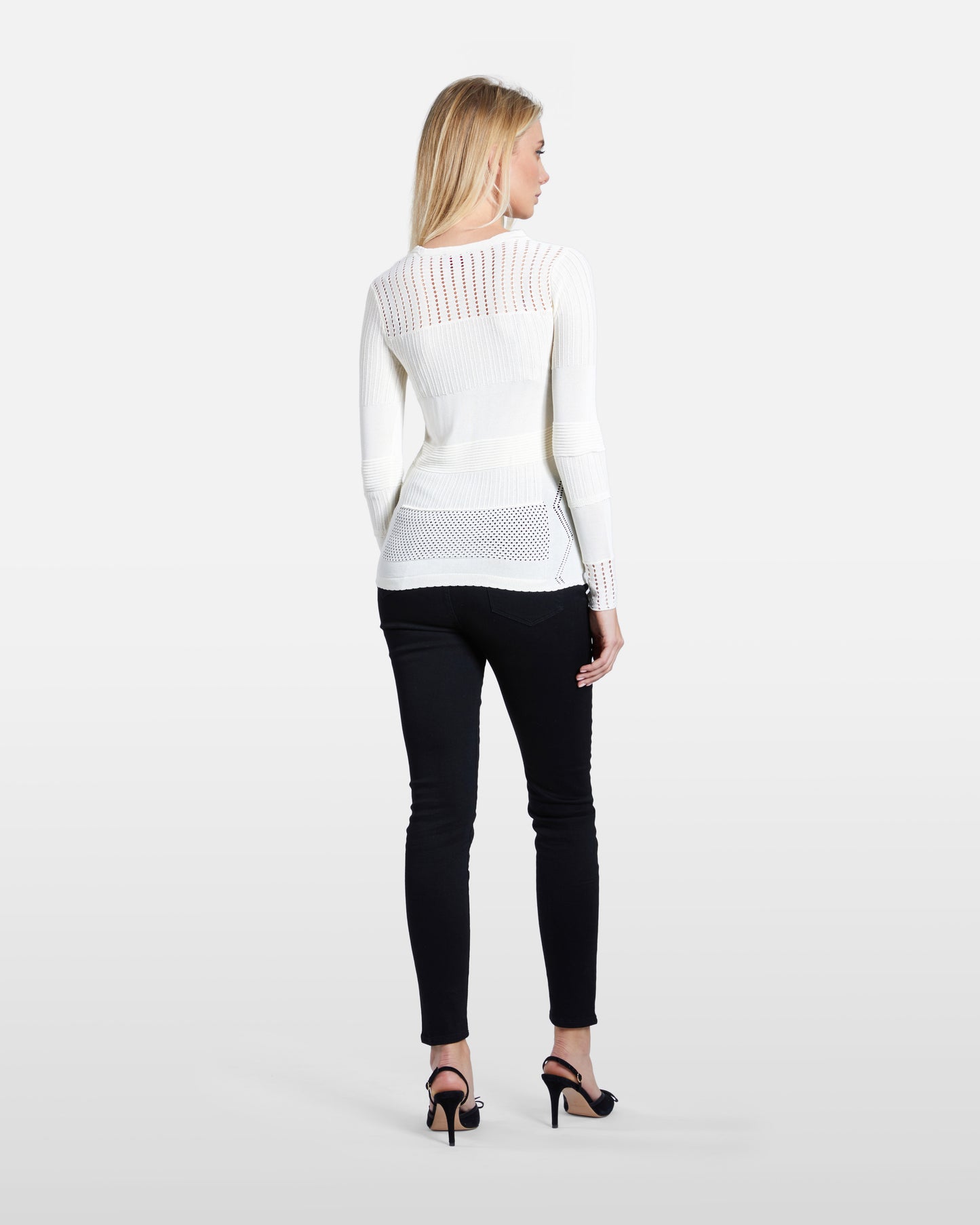 Laser Cut Knitted Top