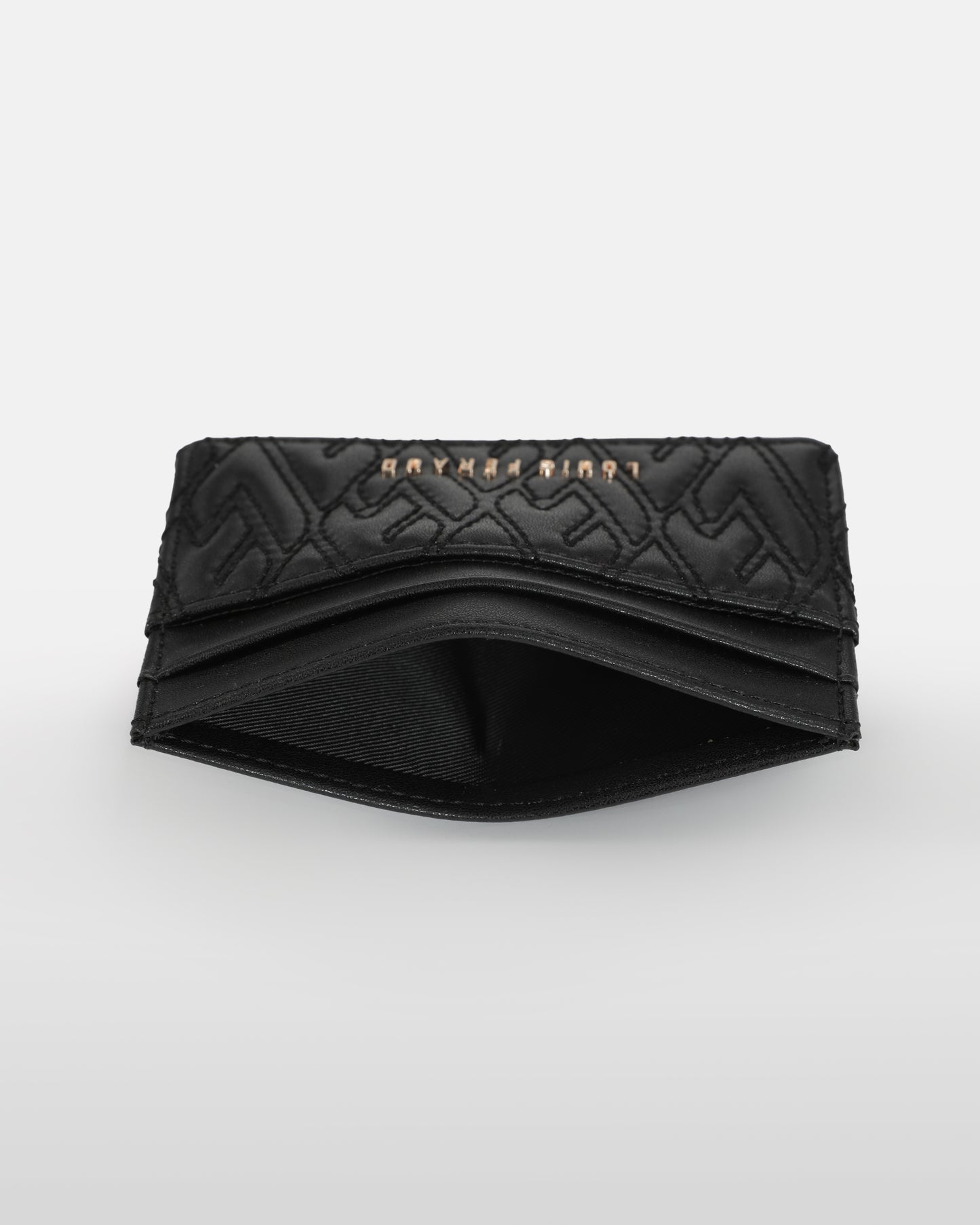 Logo-Embellished Card Holder
