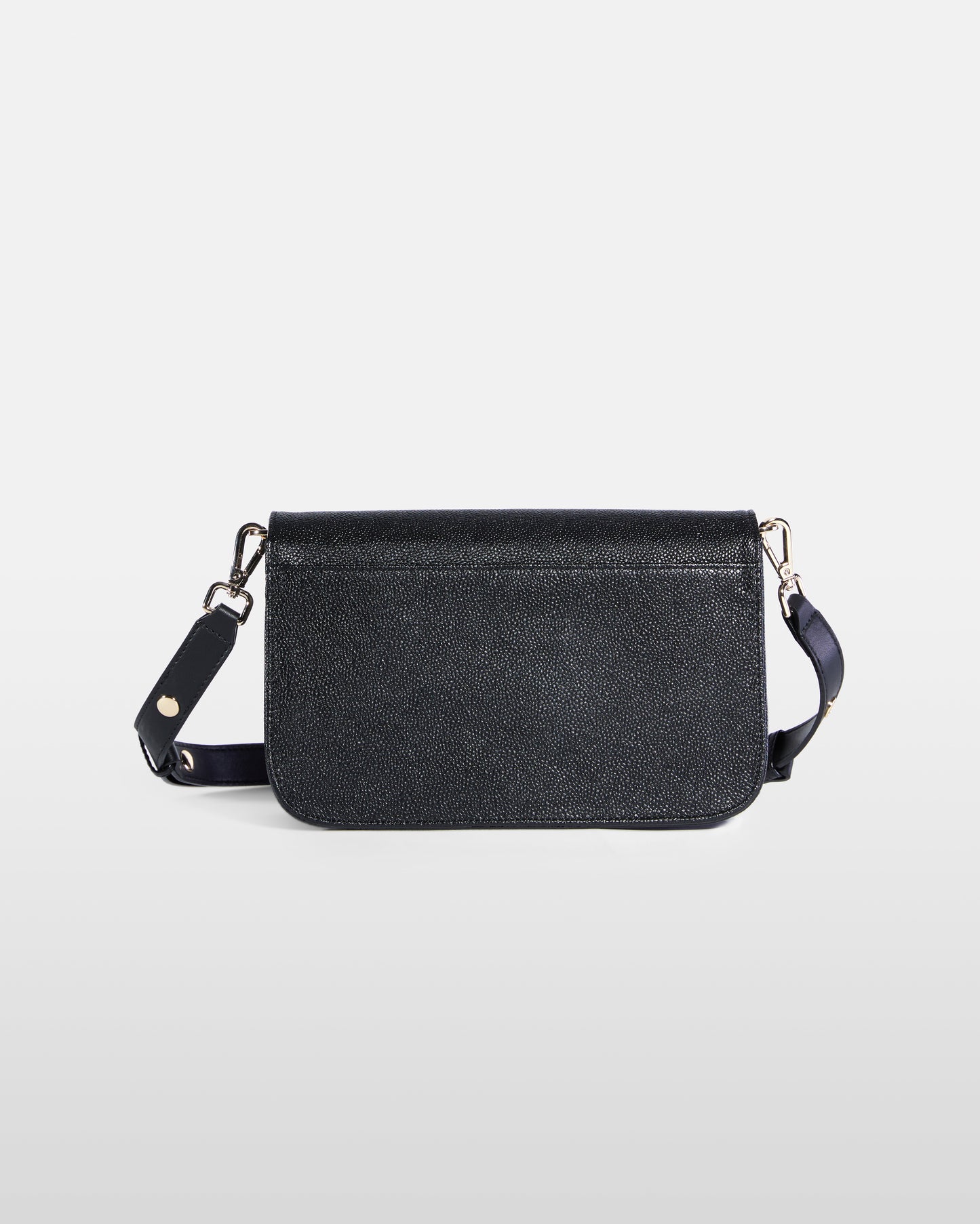 Pebbled Leather Monogram Bag