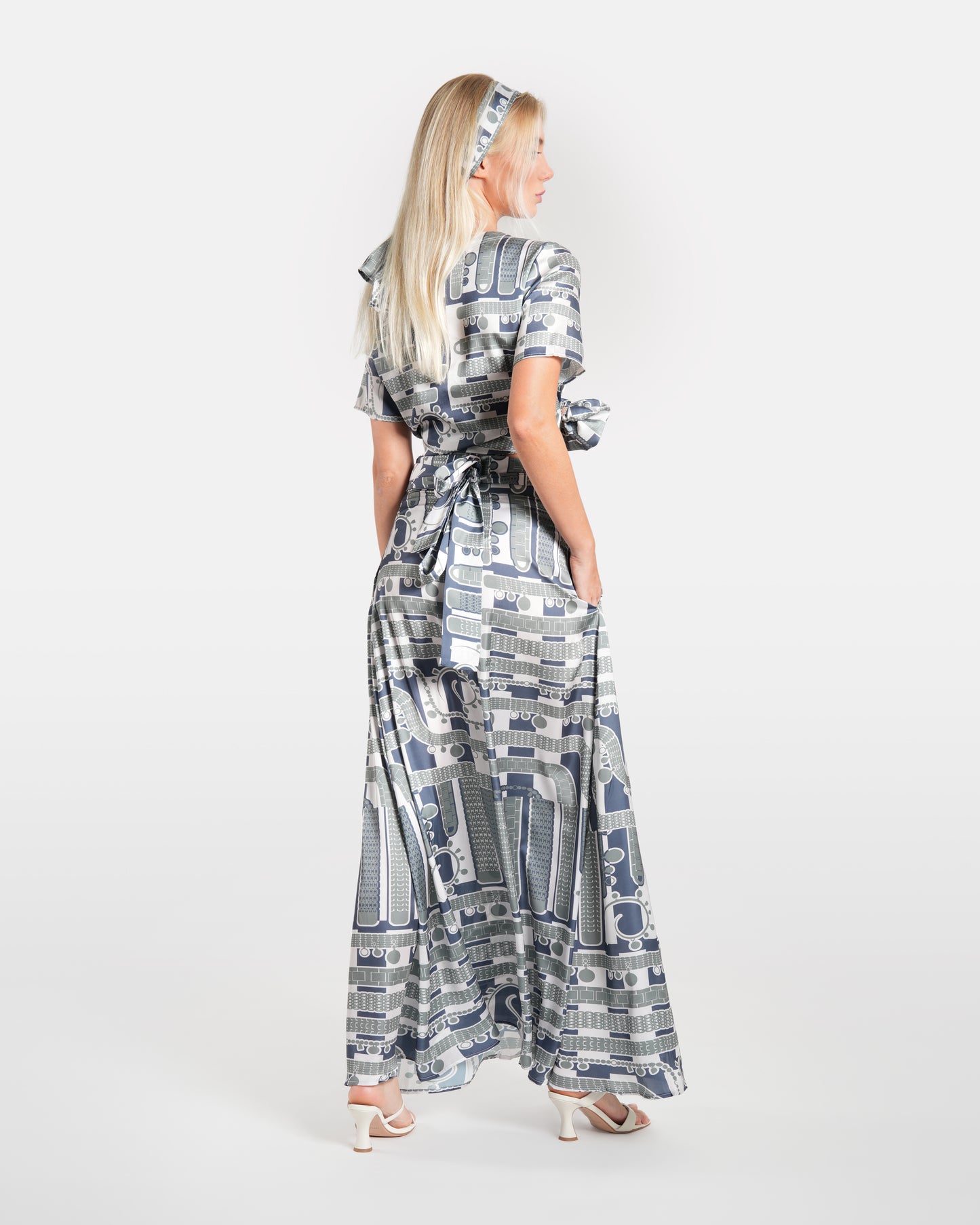 Abstract Printed Top