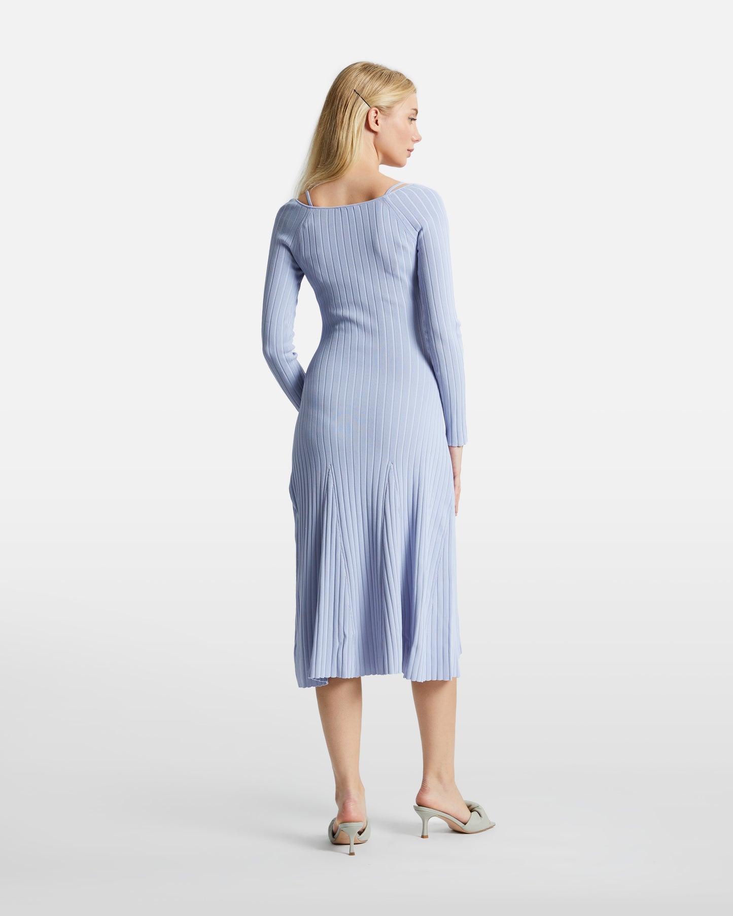 Ribbed Midi Dress