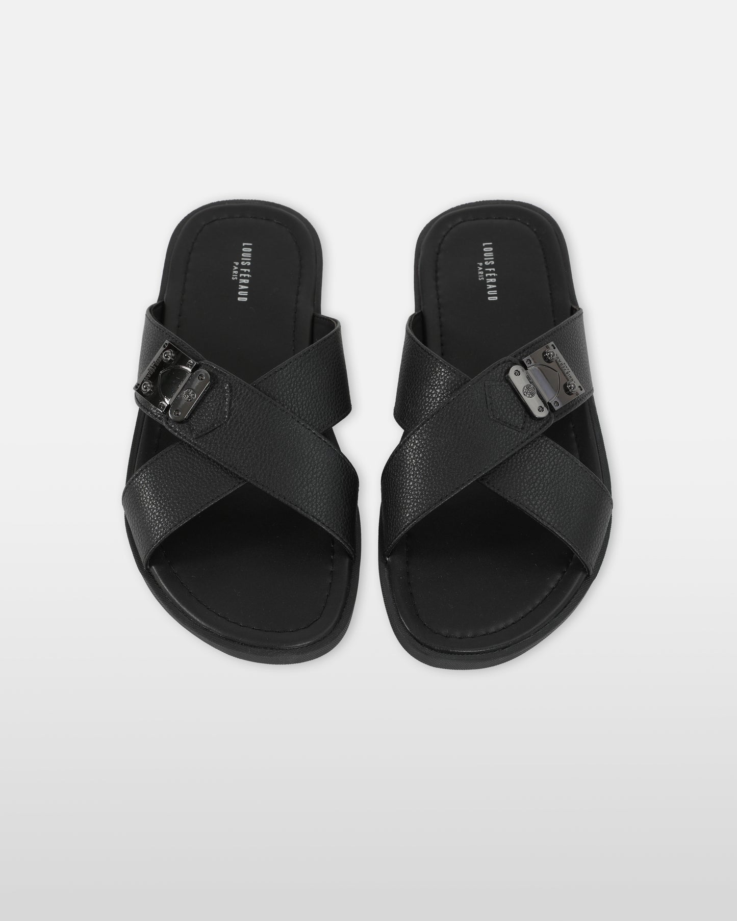 Cross-over Leather Sandals