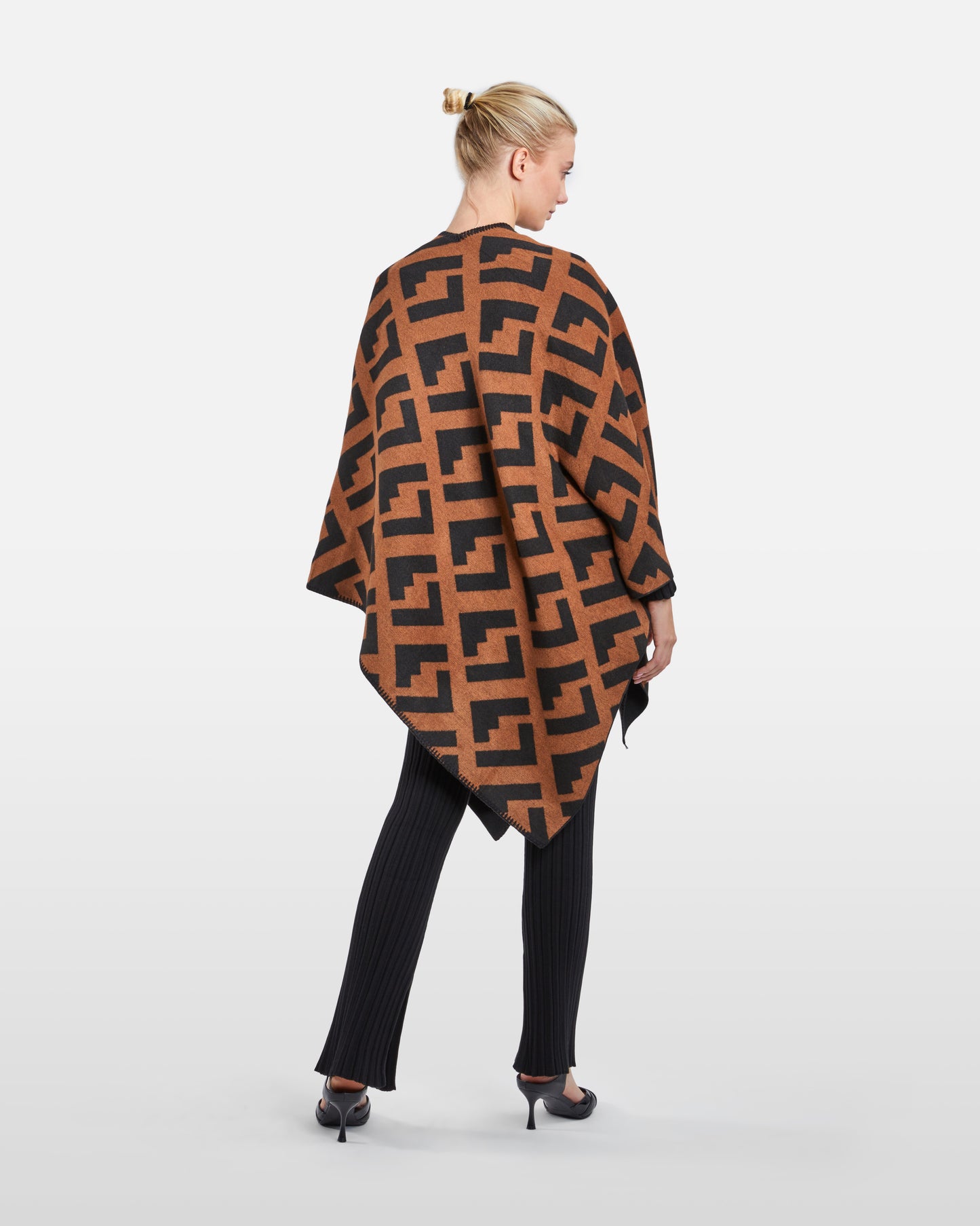 Patterned Poncho
