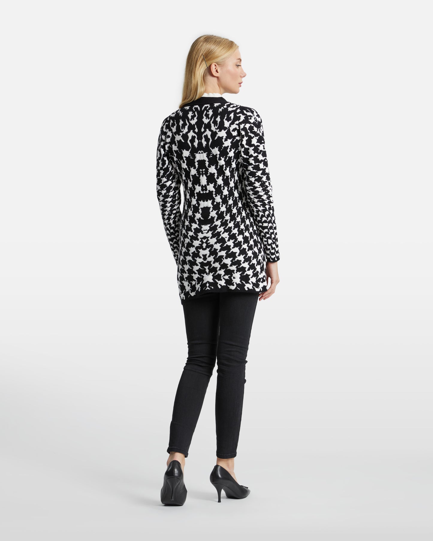 Houndstooth Cardigan