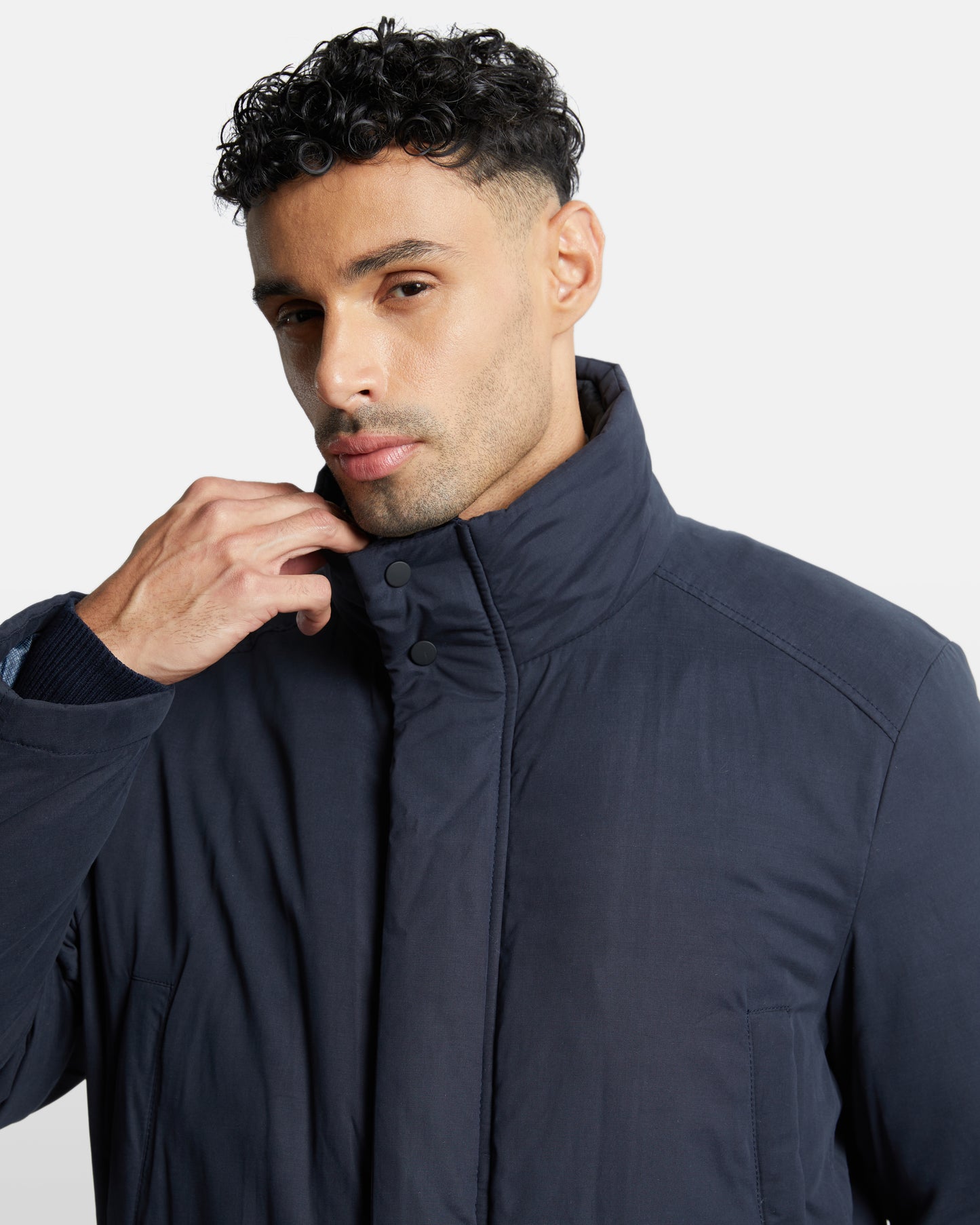 Smooth Finish Puffer Jacket