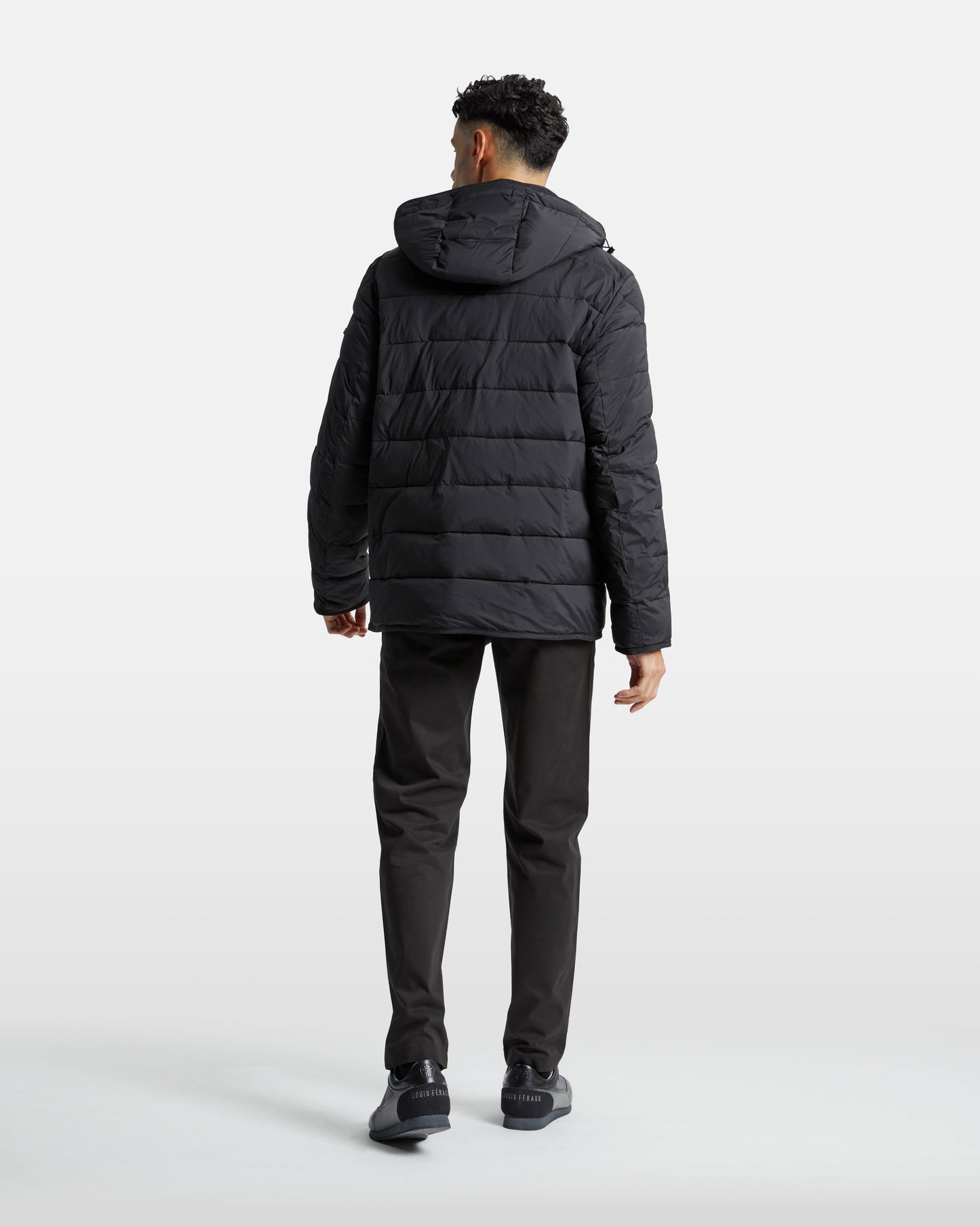 Detachable Hood Quilted Jacket