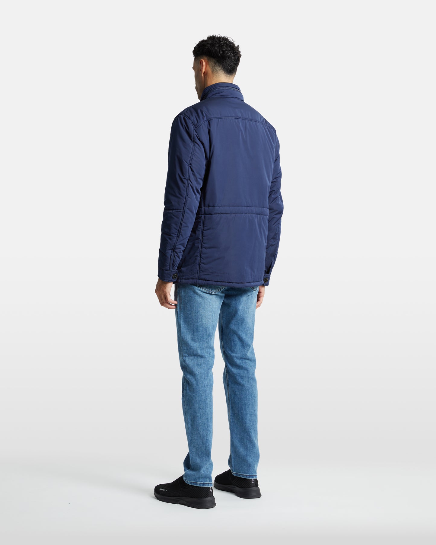 Multiple Pocketed Puffer Jacket