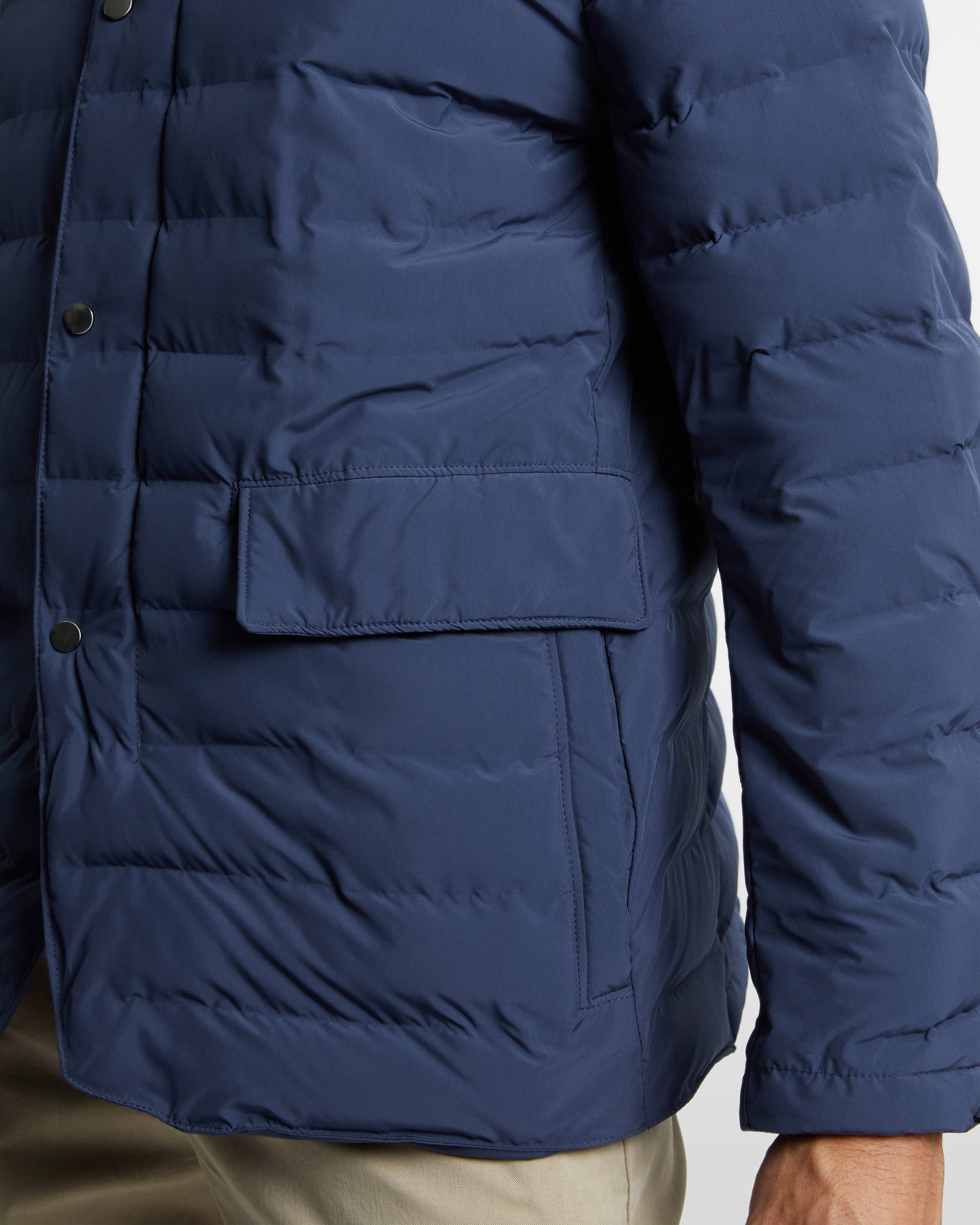 Detachable Hood Puffer Jacket