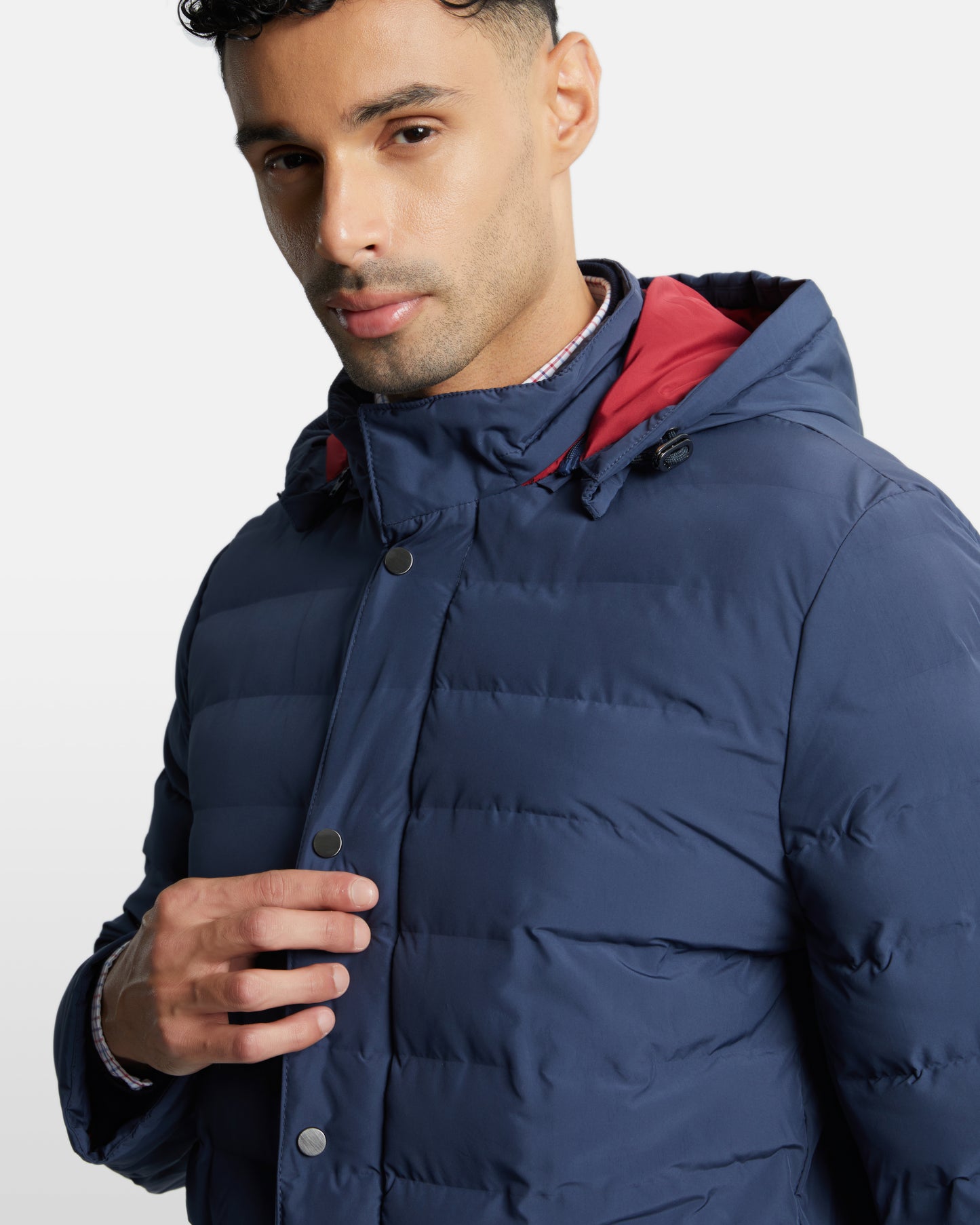 Detachable Hood Puffer Jacket