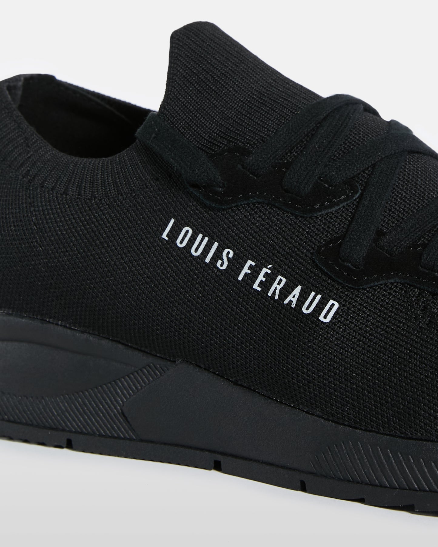 Sock-Like Brand Detailed Sneakers