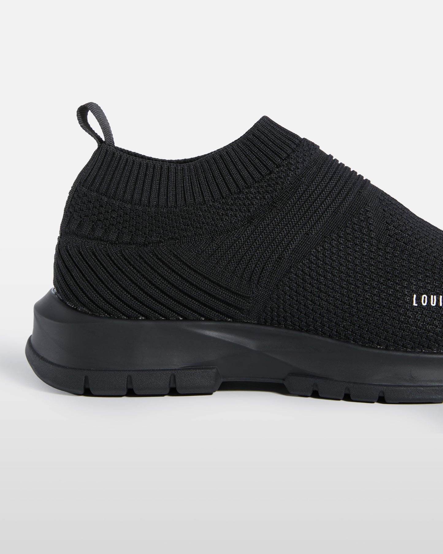 Sock-like Brand Print Trainers