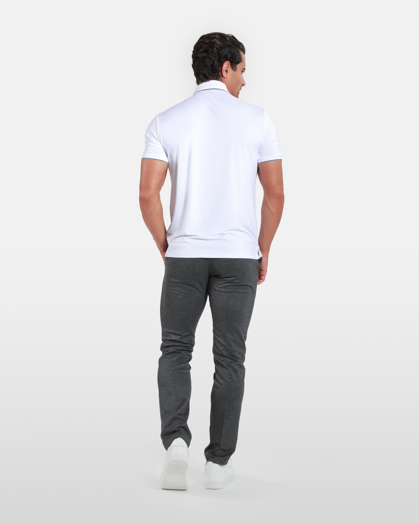 Contrast Tipping Polo Shirt