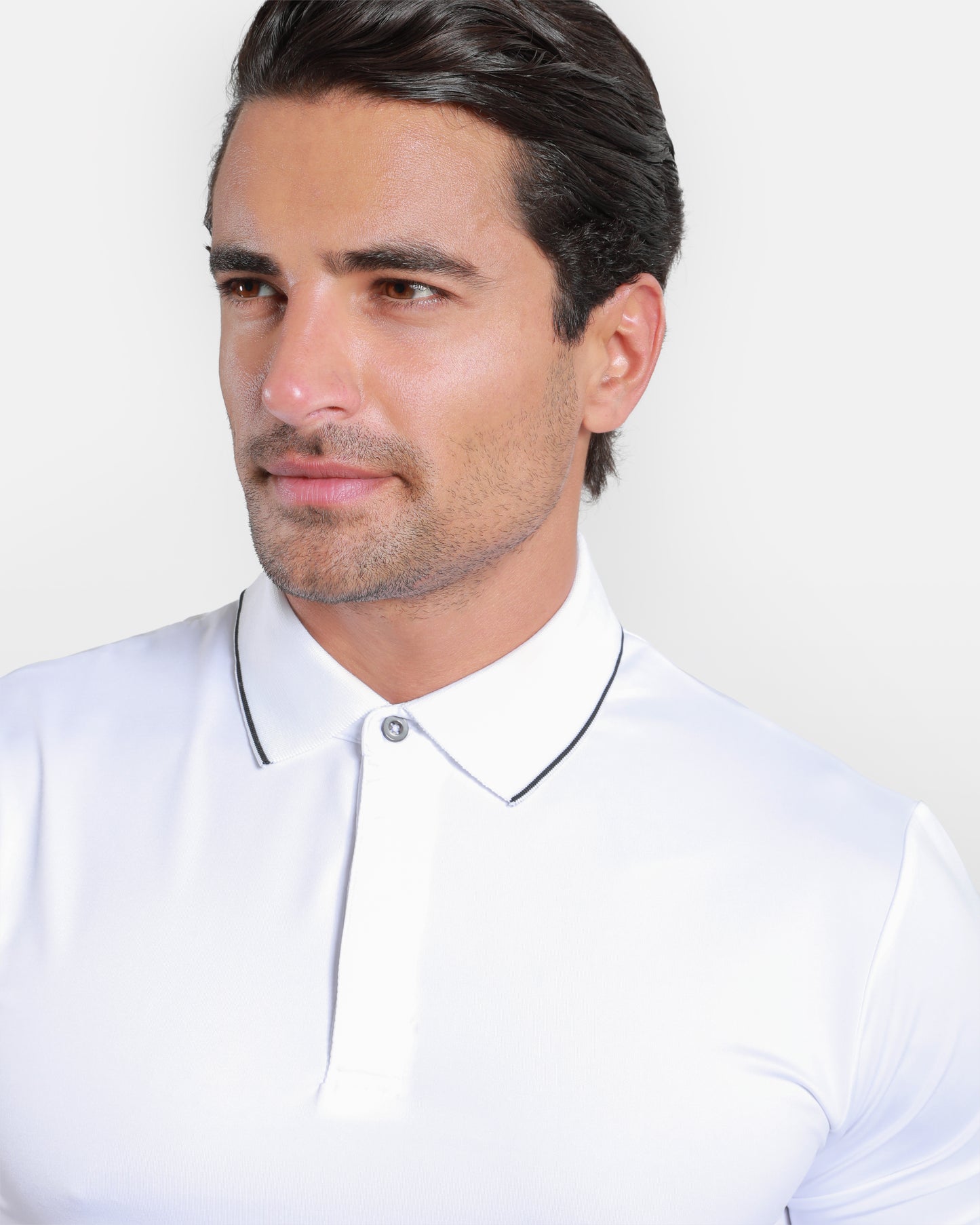 Contrast Tipping Polo Shirt
