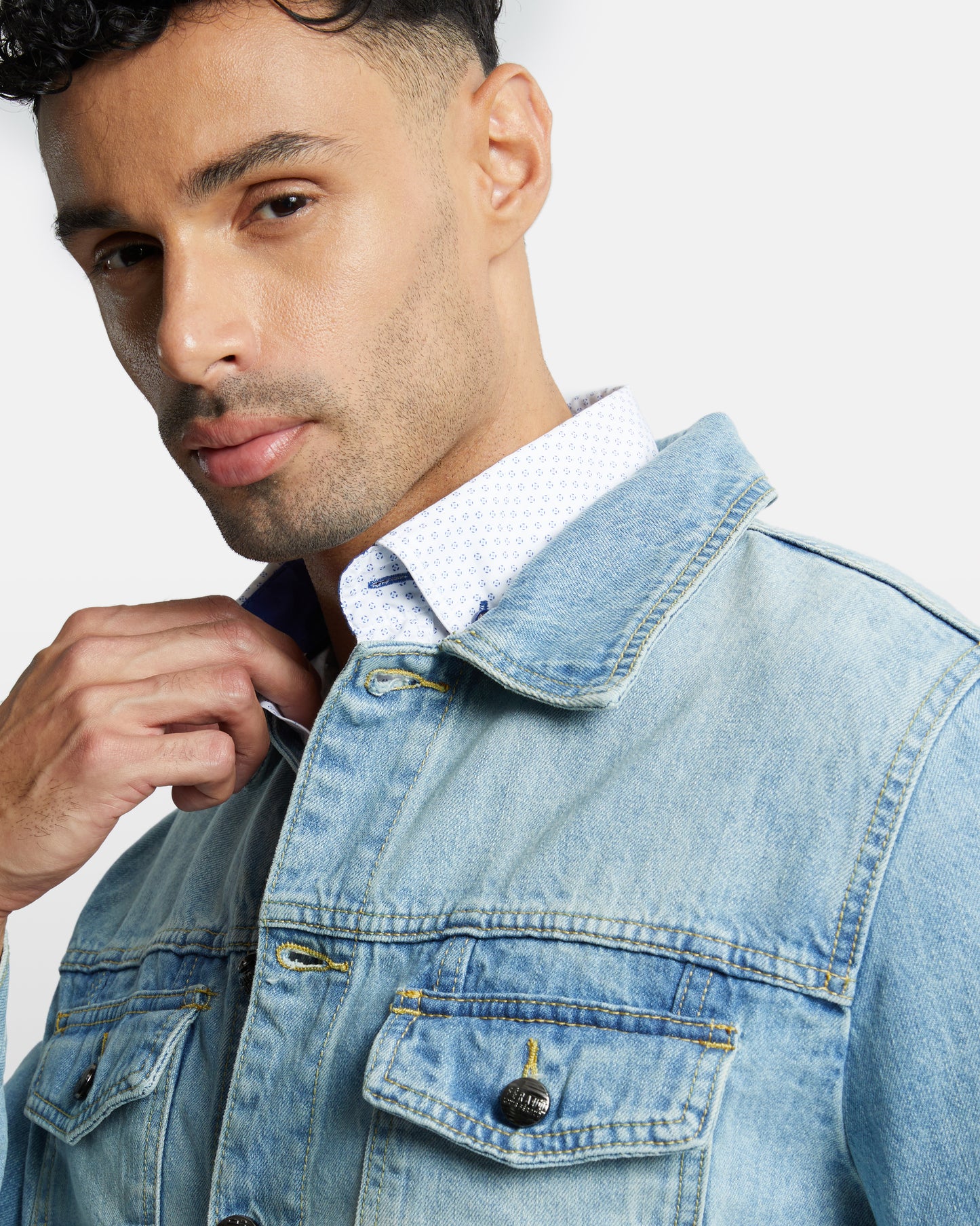 Acid Washed Denim Jacket