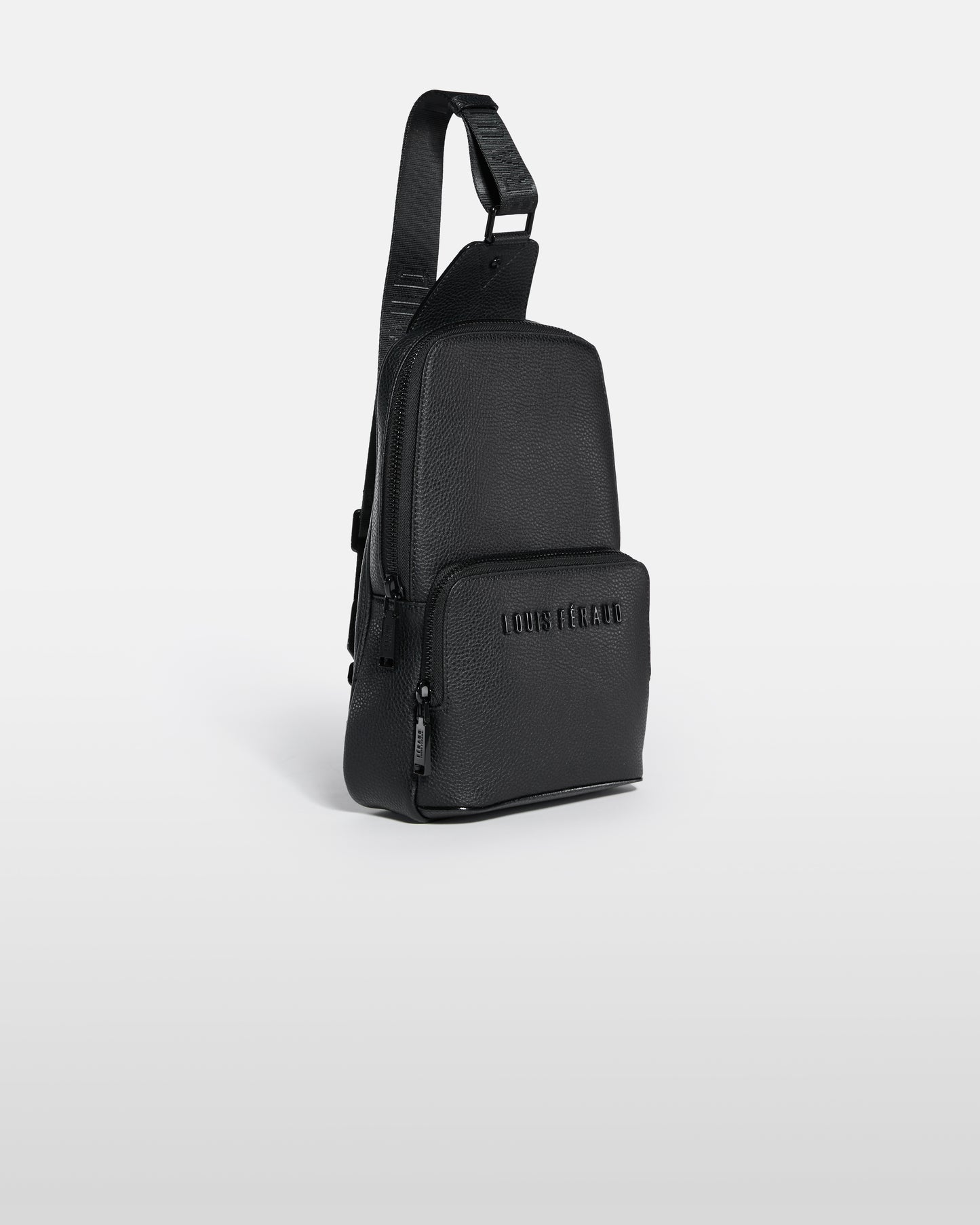 Brand Embellished Crossbody Bag