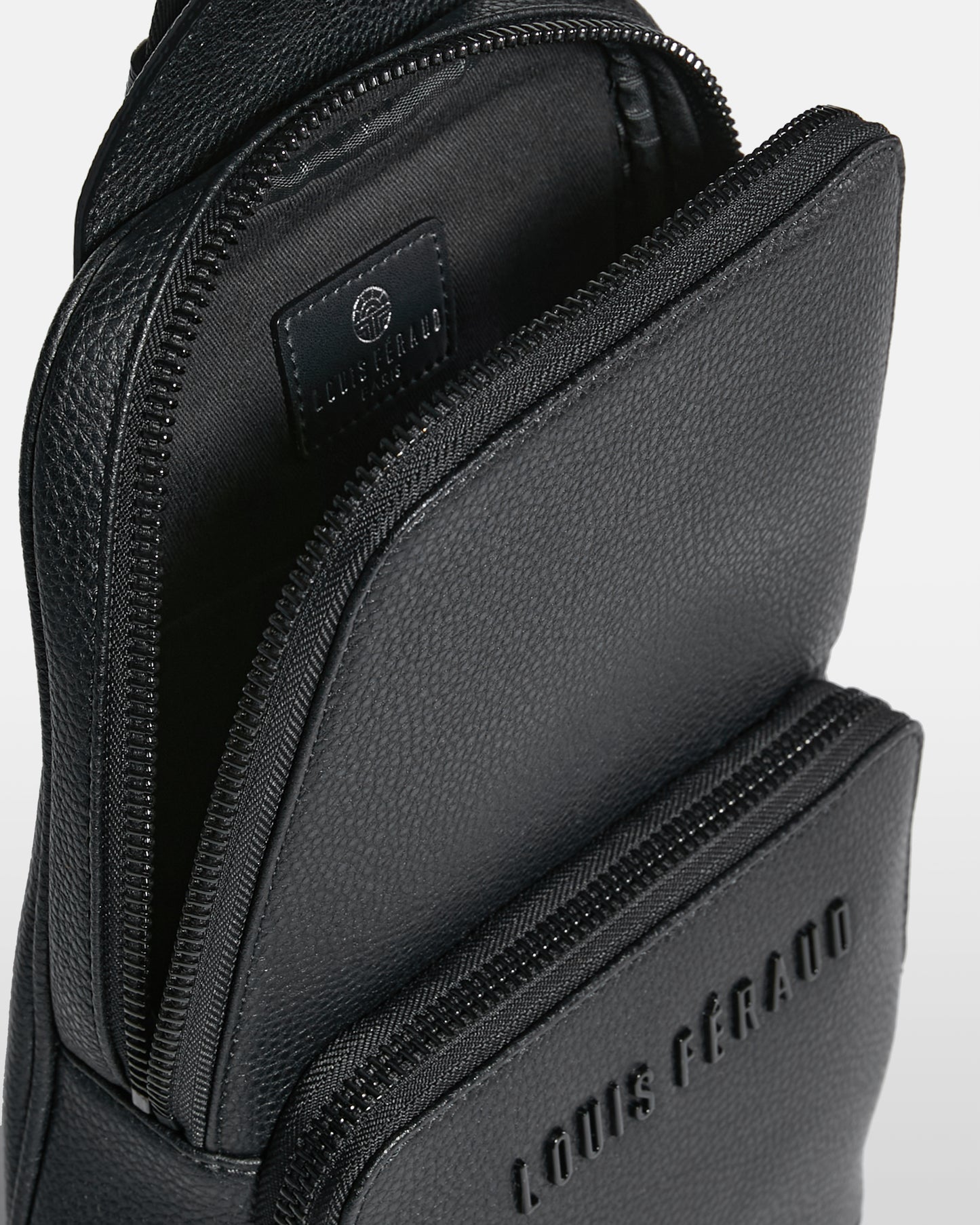 Brand Embellished Crossbody Bag