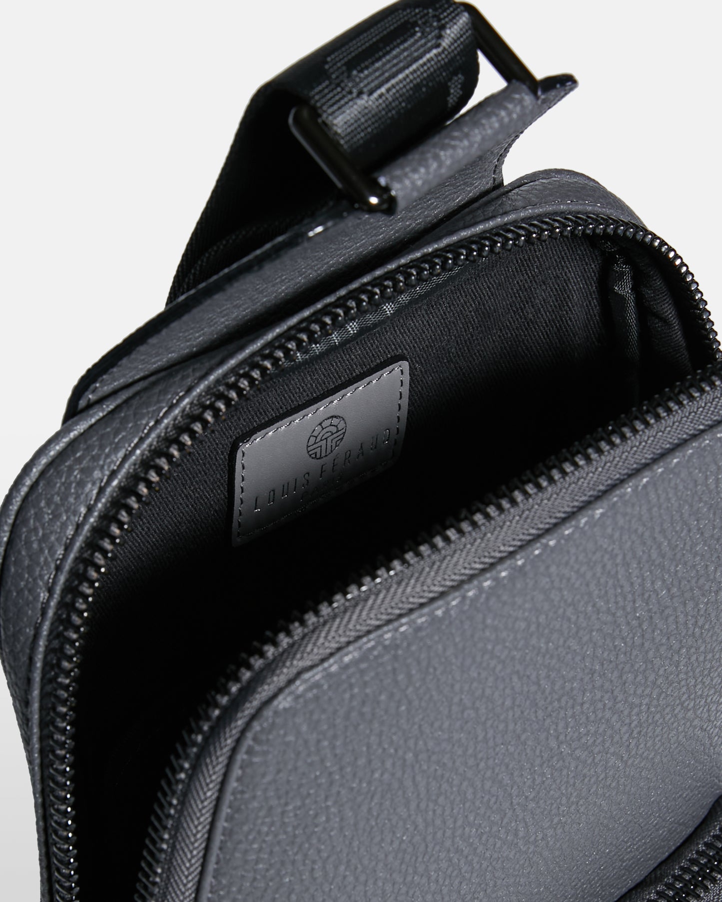 Brand Embellished Crossbody Bag