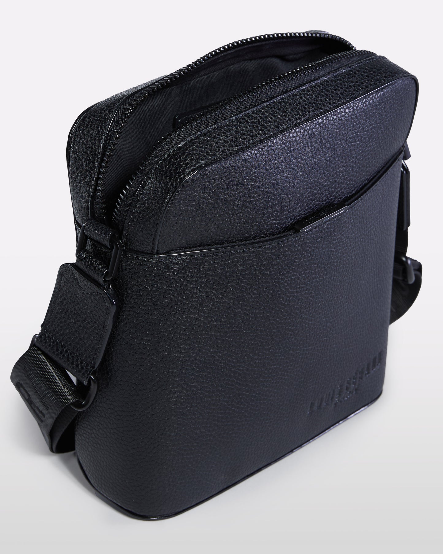 Debossed Branding Crossbody Bag
