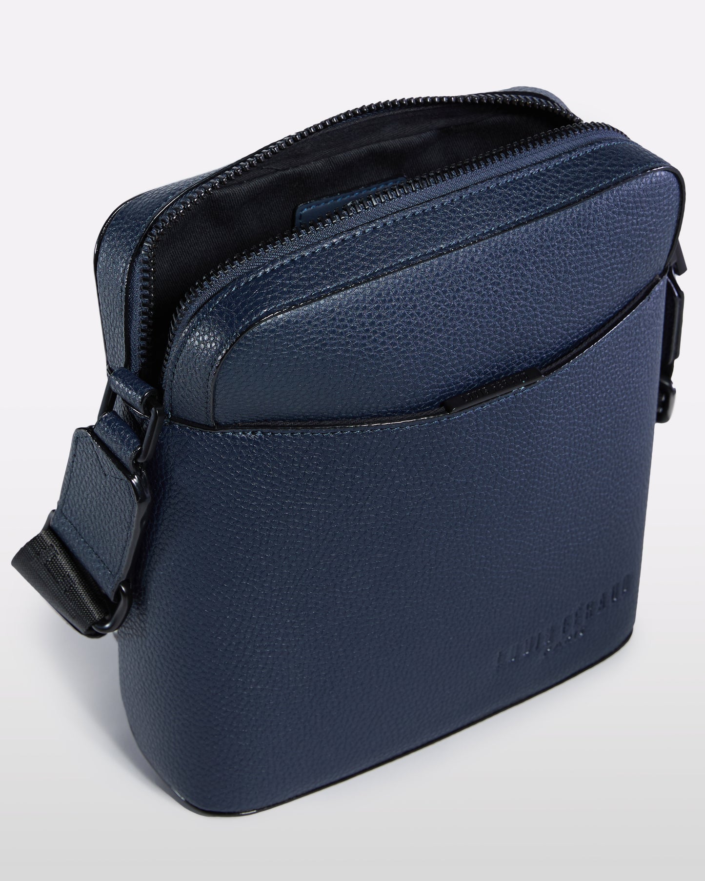 Debossed Branding Crossbody Bag