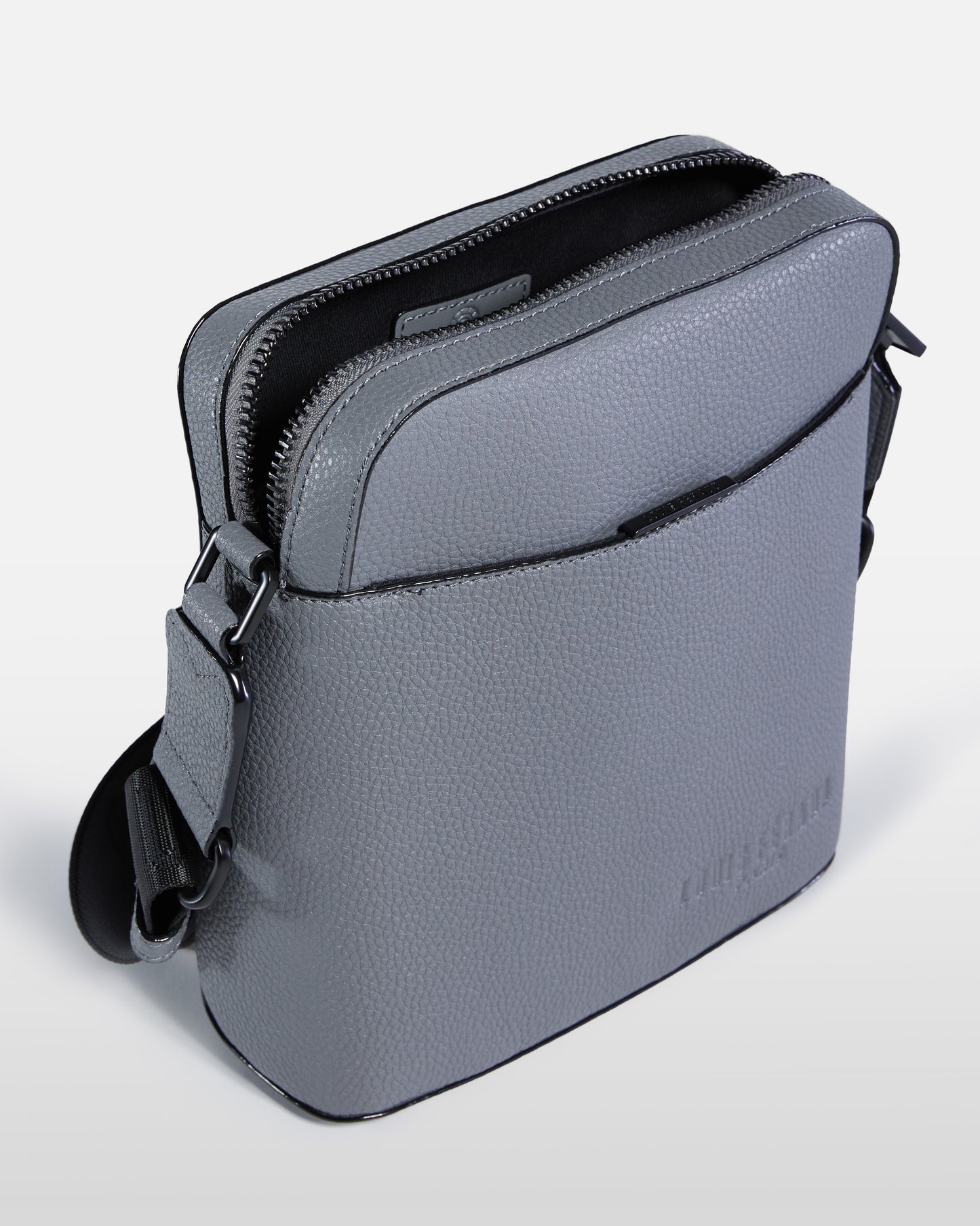 Debossed Branding Crossbody Bag