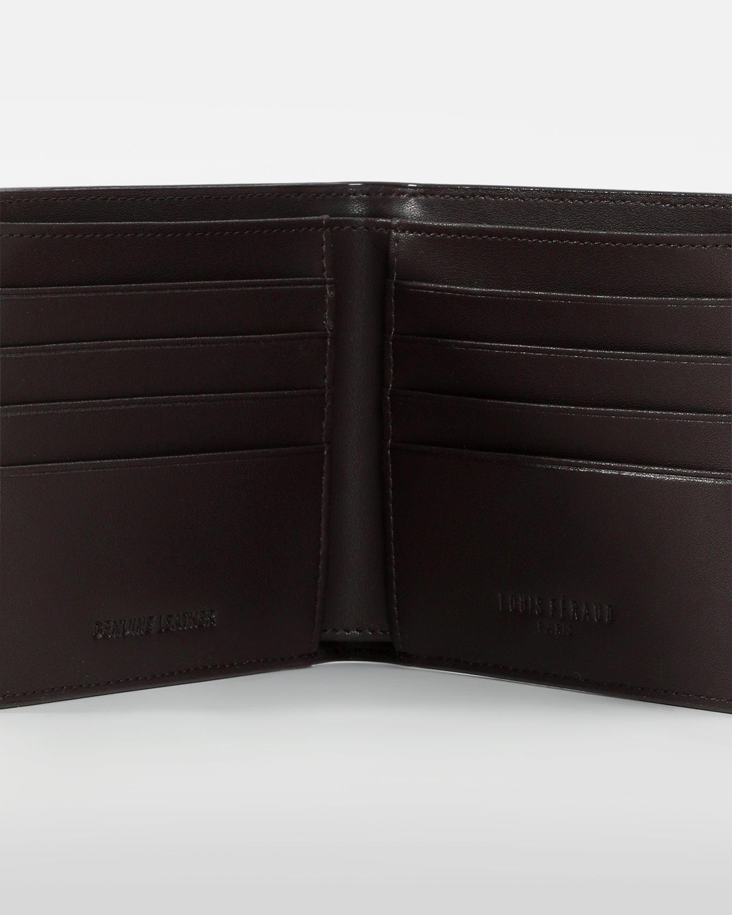 Logo Bi-Fold Leather Wallet