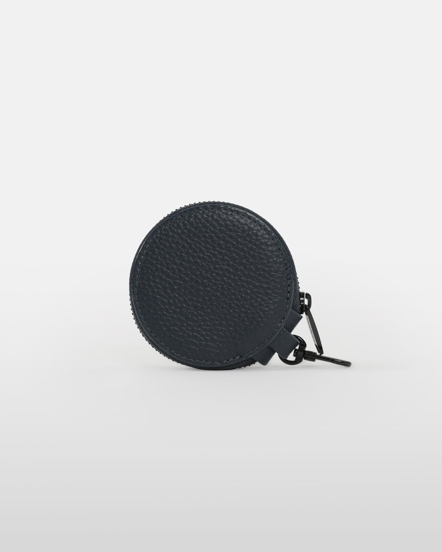 Logo Embellished Leather Coin Purse