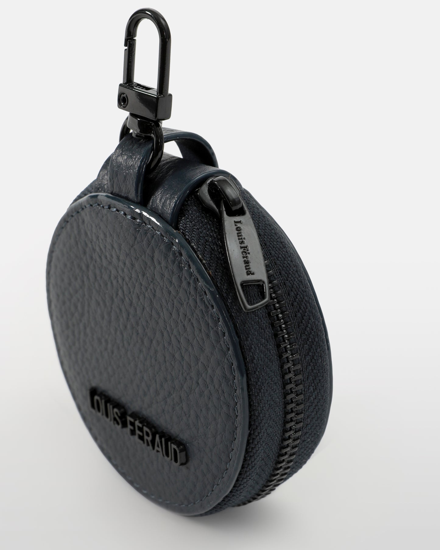 Logo Embellished Leather Coin Purse