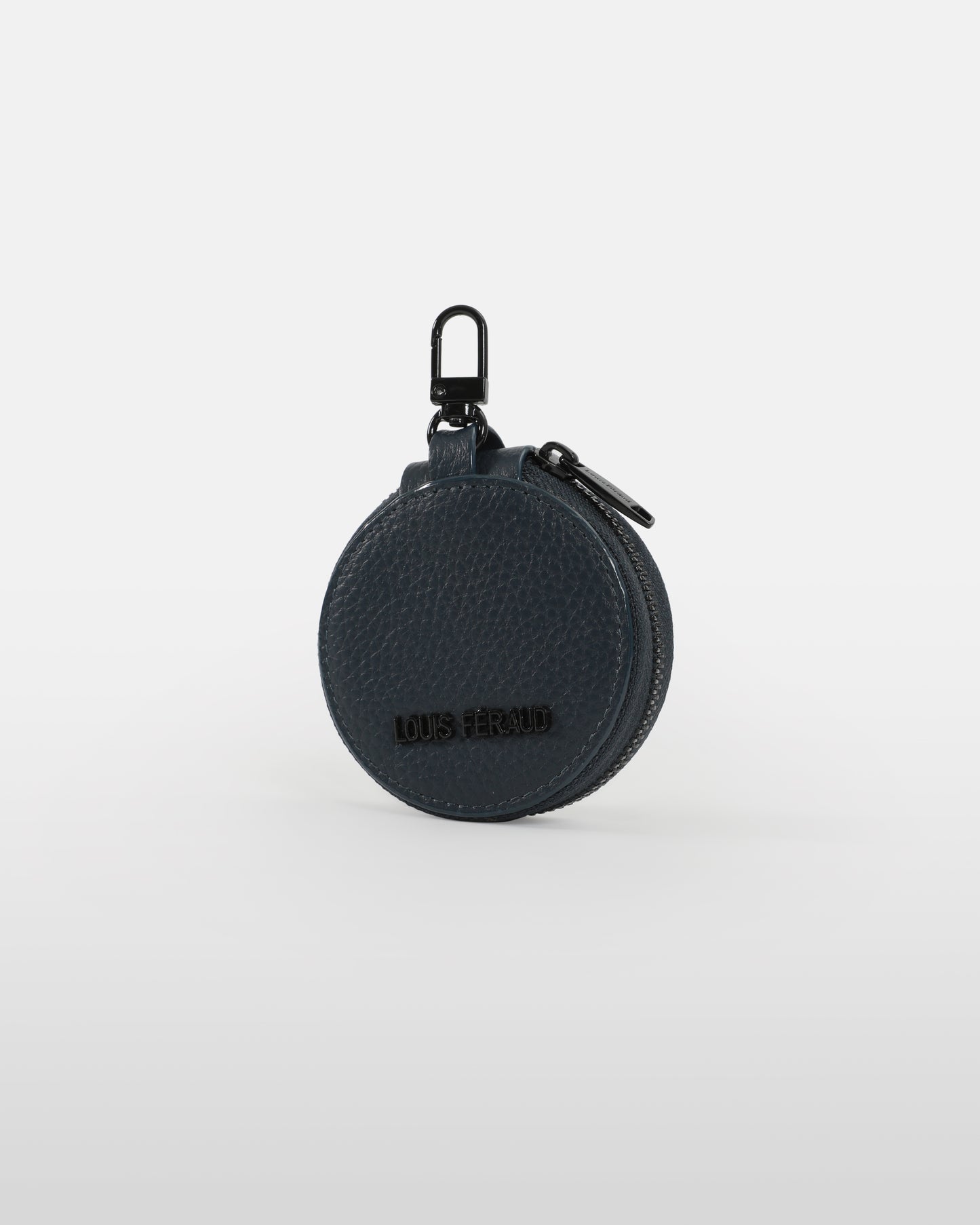 Logo Embellished Leather Coin Purse