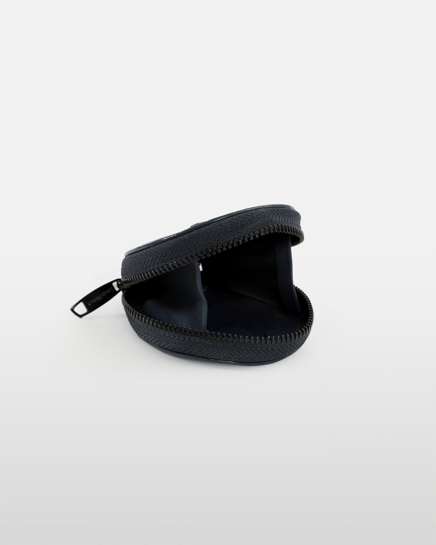 Logo Embellished Leather Coin Purse