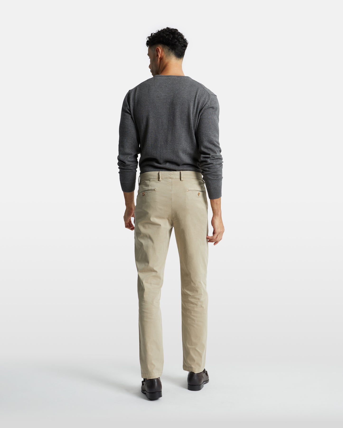 Slim Fit Subtle Dyed Chinos