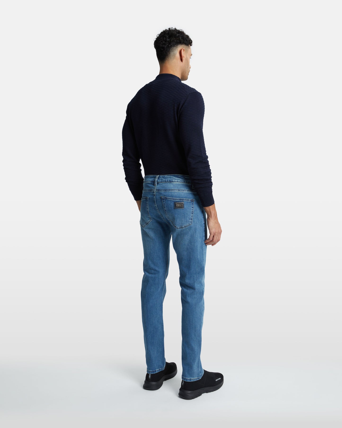 Acid Wash Slim Fit Jeans
