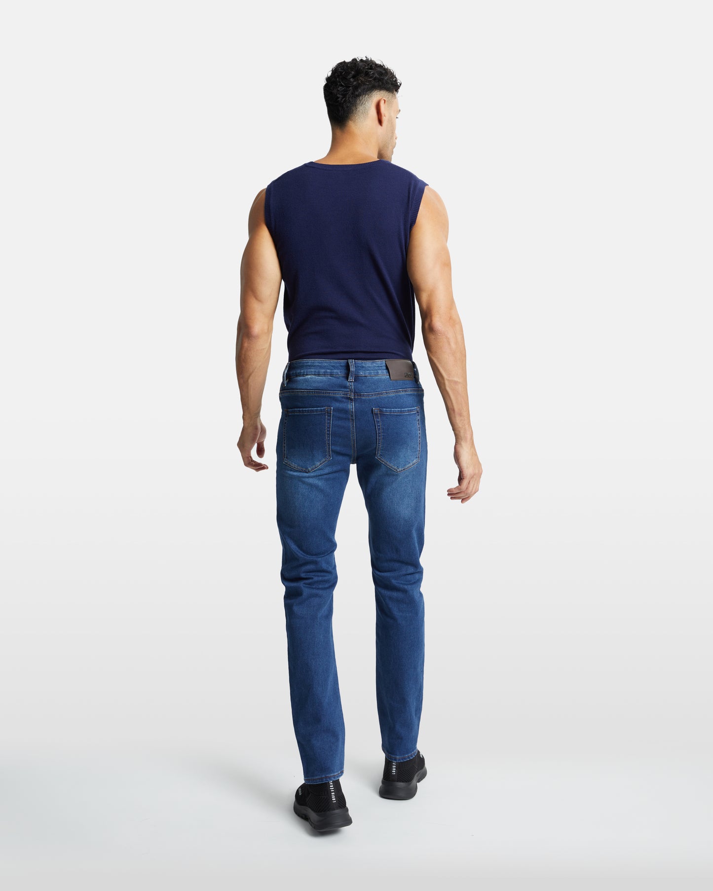 Acid Washed Slim Fit Jeans