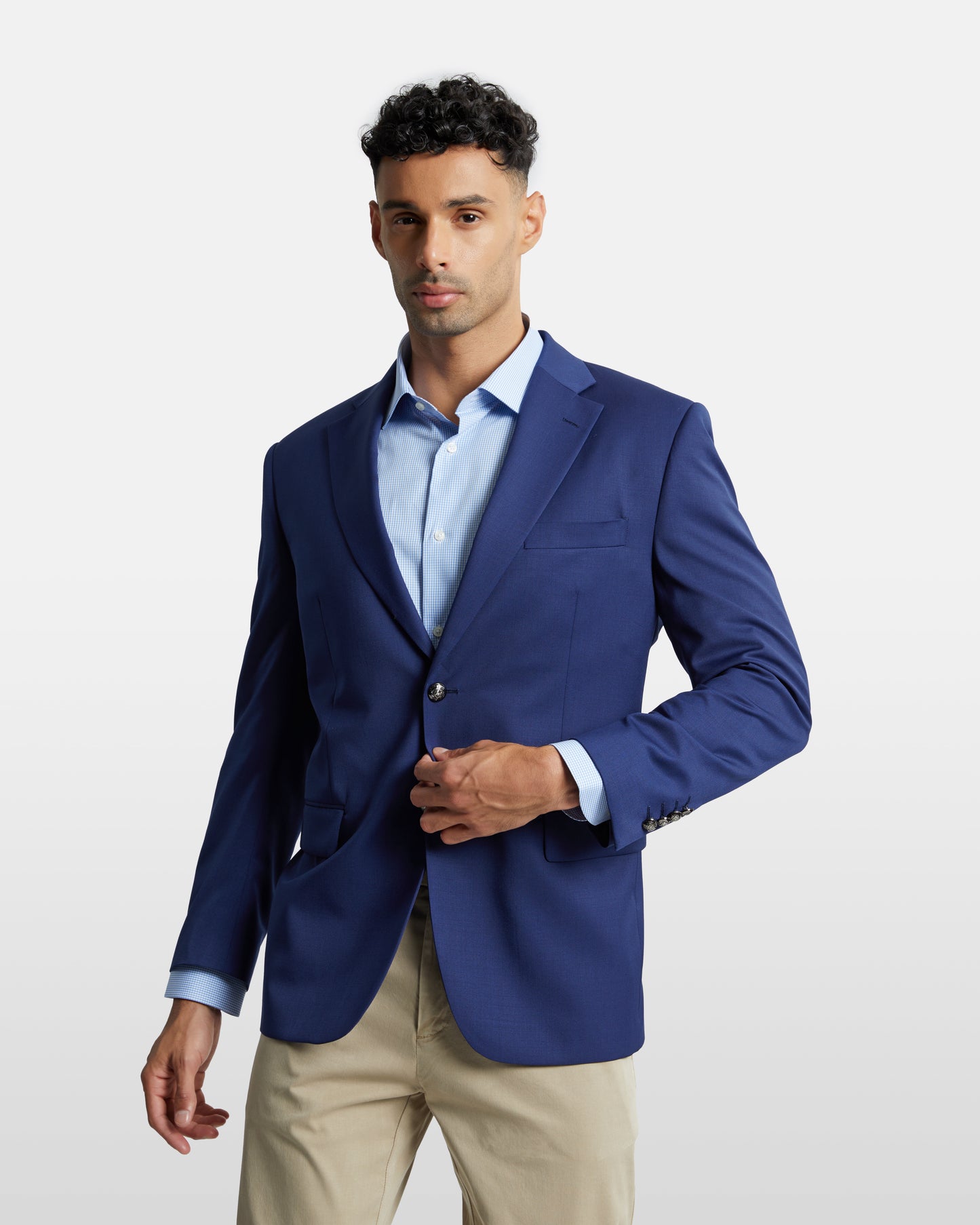 Solid Tone Regular Fit Suit