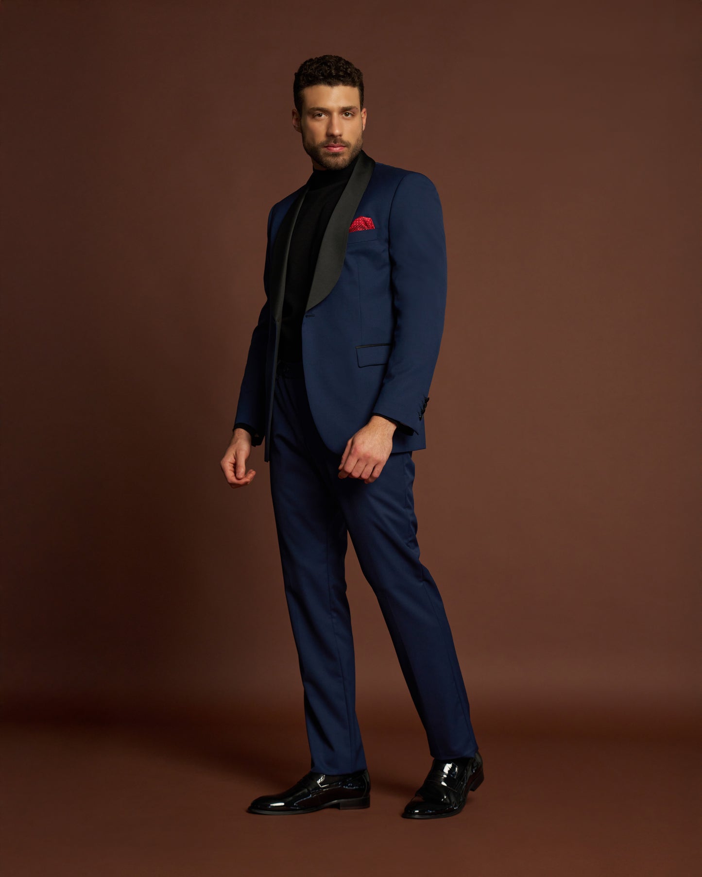 Multi-Toned Tuxedo Suit