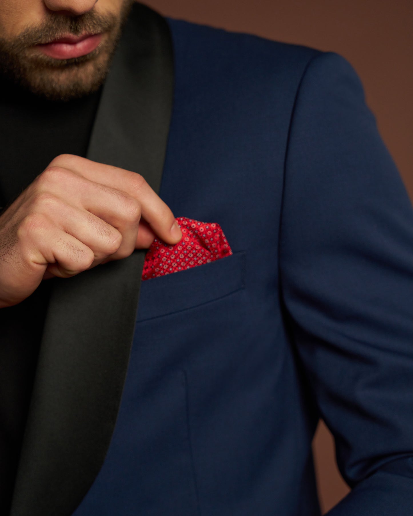 Multi-Toned Tuxedo Suit