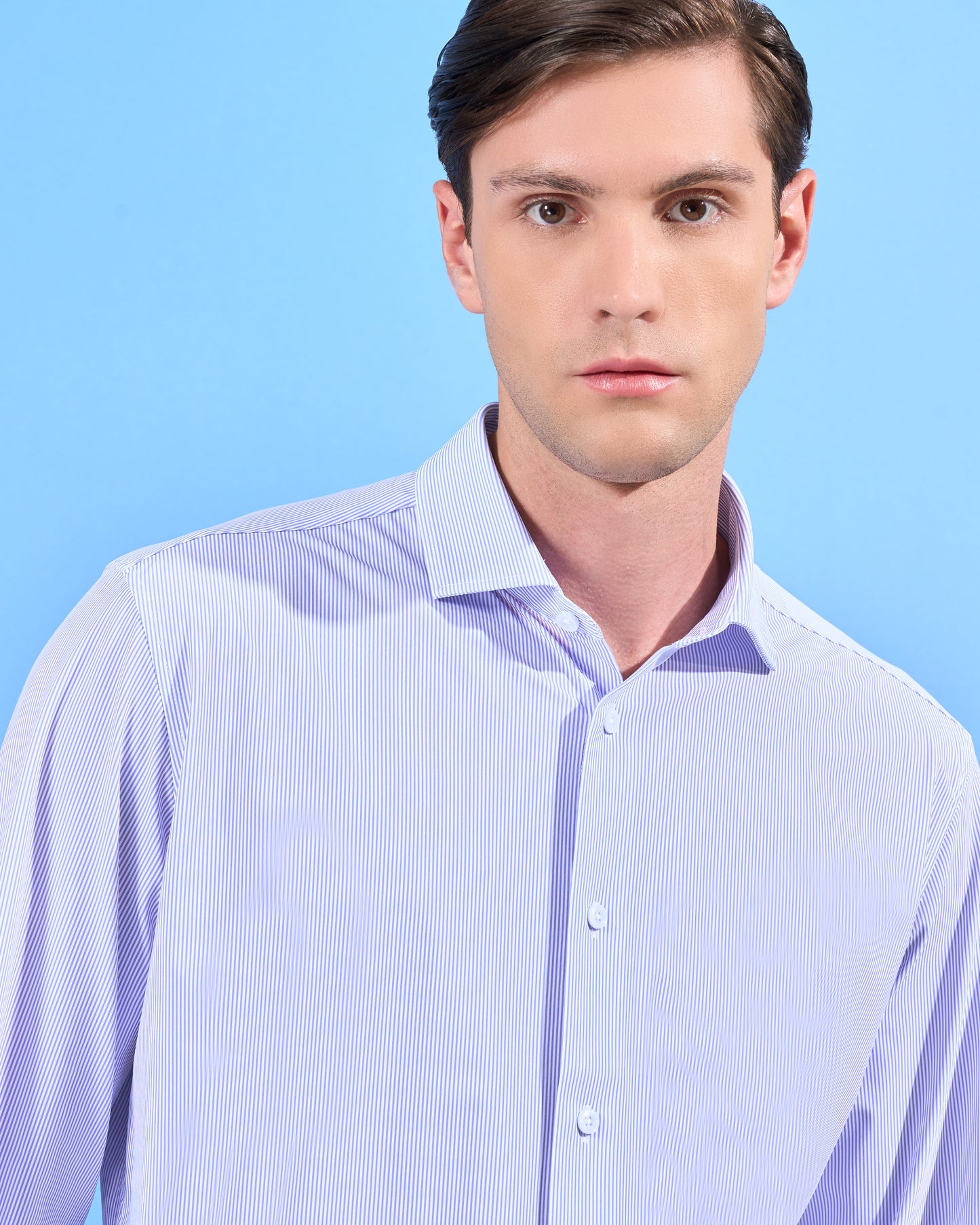 Striped Knitted Casual Shirt