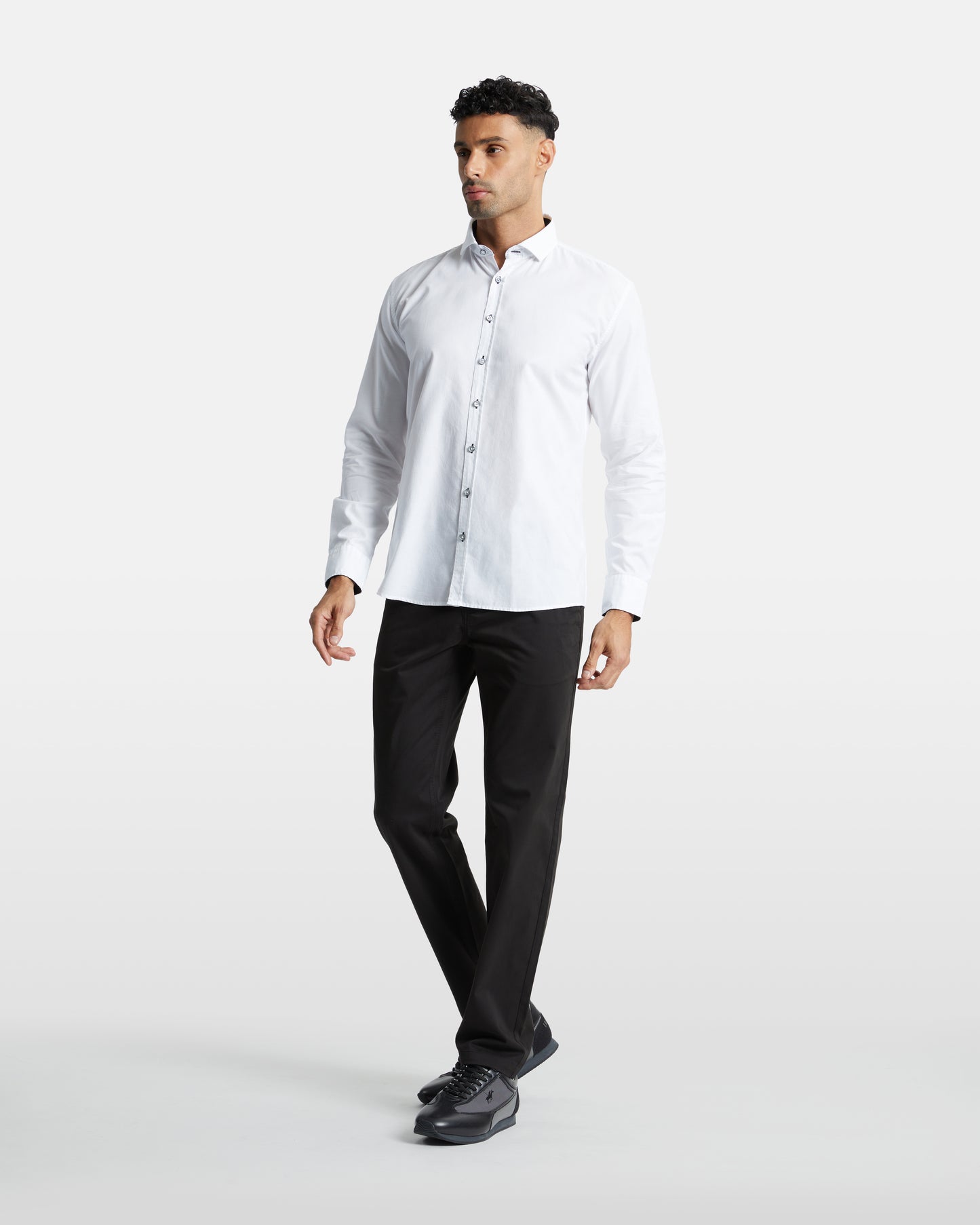 Solid Tone Regular Fit Shirt