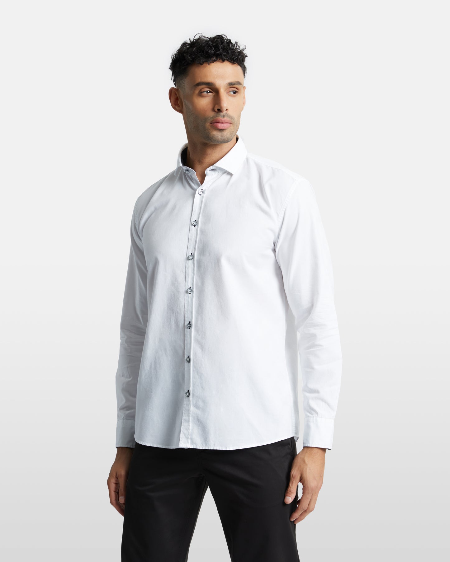 Solid Tone Regular Fit Shirt
